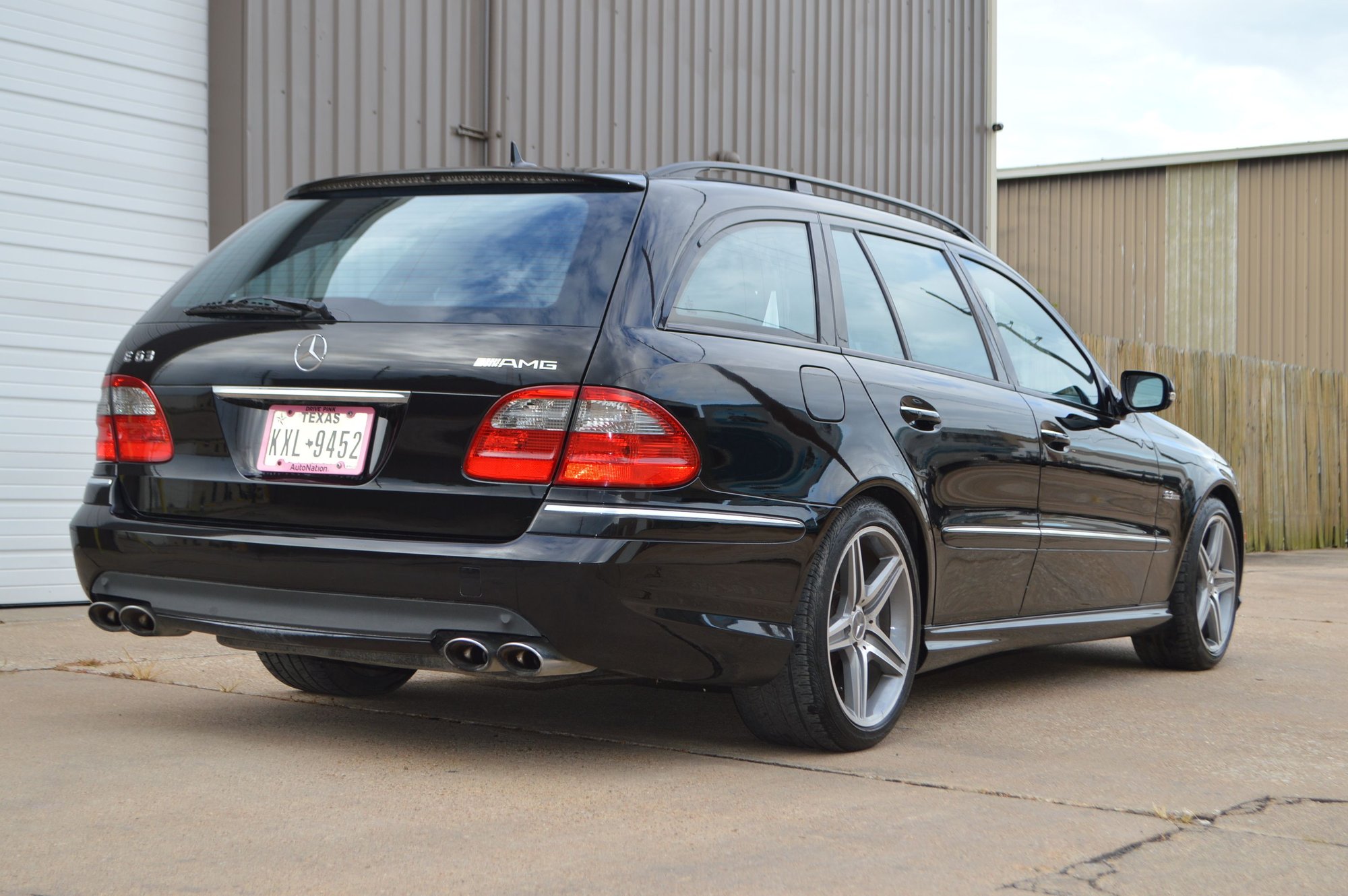 2007 Mercedes-Benz E63 AMG - 2007 Mercedes E63 wagon 32k mi, 1 of 6, 2 owners, new air struts, 3rd row, Excellent - Used - VIN WDBUH77X97B097766 - 32,835 Miles - 6 cyl - 2WD - Automatic - Wagon - Black - Houston, TX 77005, United States