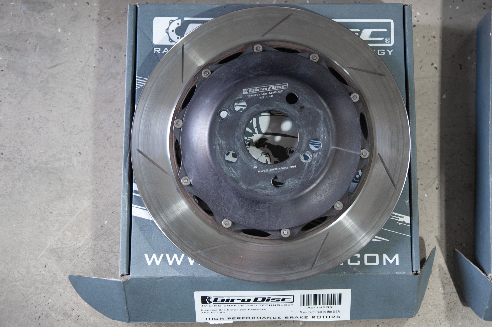Brakes - Girodisc light weight performance Rotors A1-123 A2-148 for Mercedes-AMG GTC or GTR - Used - All Years  All Models - All Years  All Models - Saddle River, NJ 07458, United States