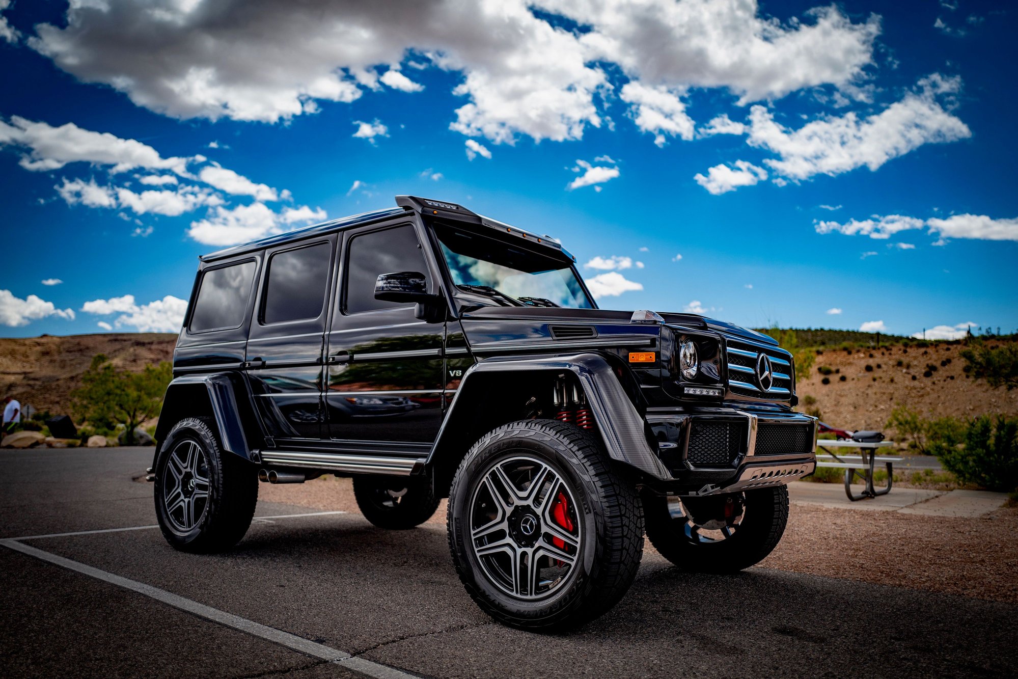 2017 Mercedes-Benz G550 - 2017 Mercedes G550 4x4 Squared For Sale - Used - VIN WDCYC5FF1HX281340 - 3,199 Miles - 8 cyl - 4WD - Automatic - SUV - Black - Las Vegas, NV 89138, United States