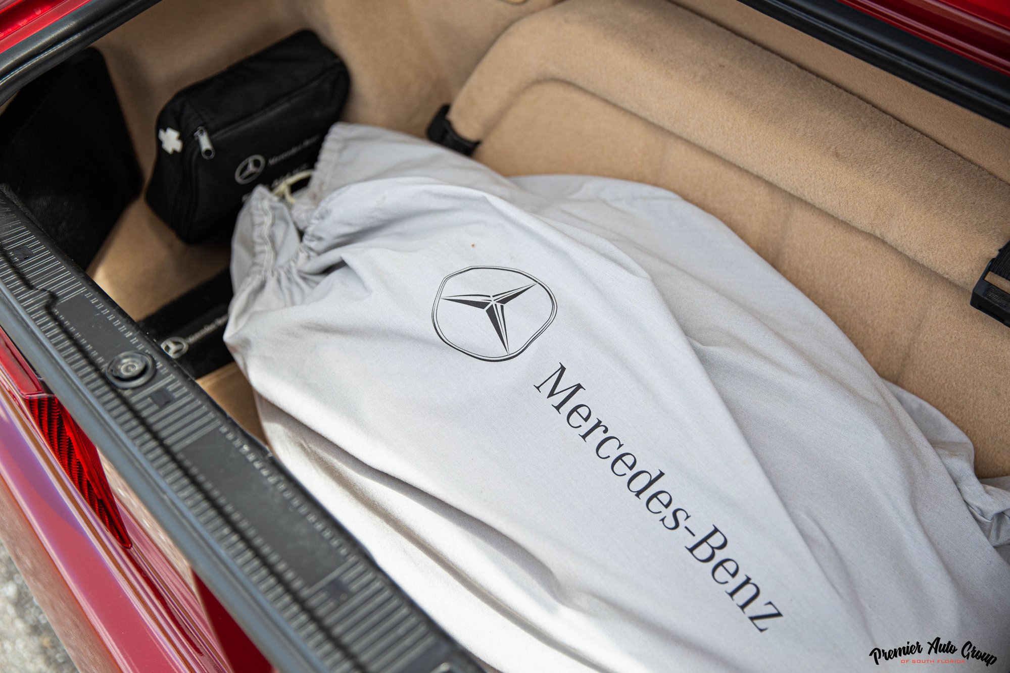 2001 Mercedes-Benz SL500 - 2001 MERCEDES BENZ SL500 SPORT - Used - VIN WDBFA68F41F196024 - 29,650 Miles - 8 cyl - 2WD - Automatic - Convertible - Red - West Palm Beach, FL 33414, United States