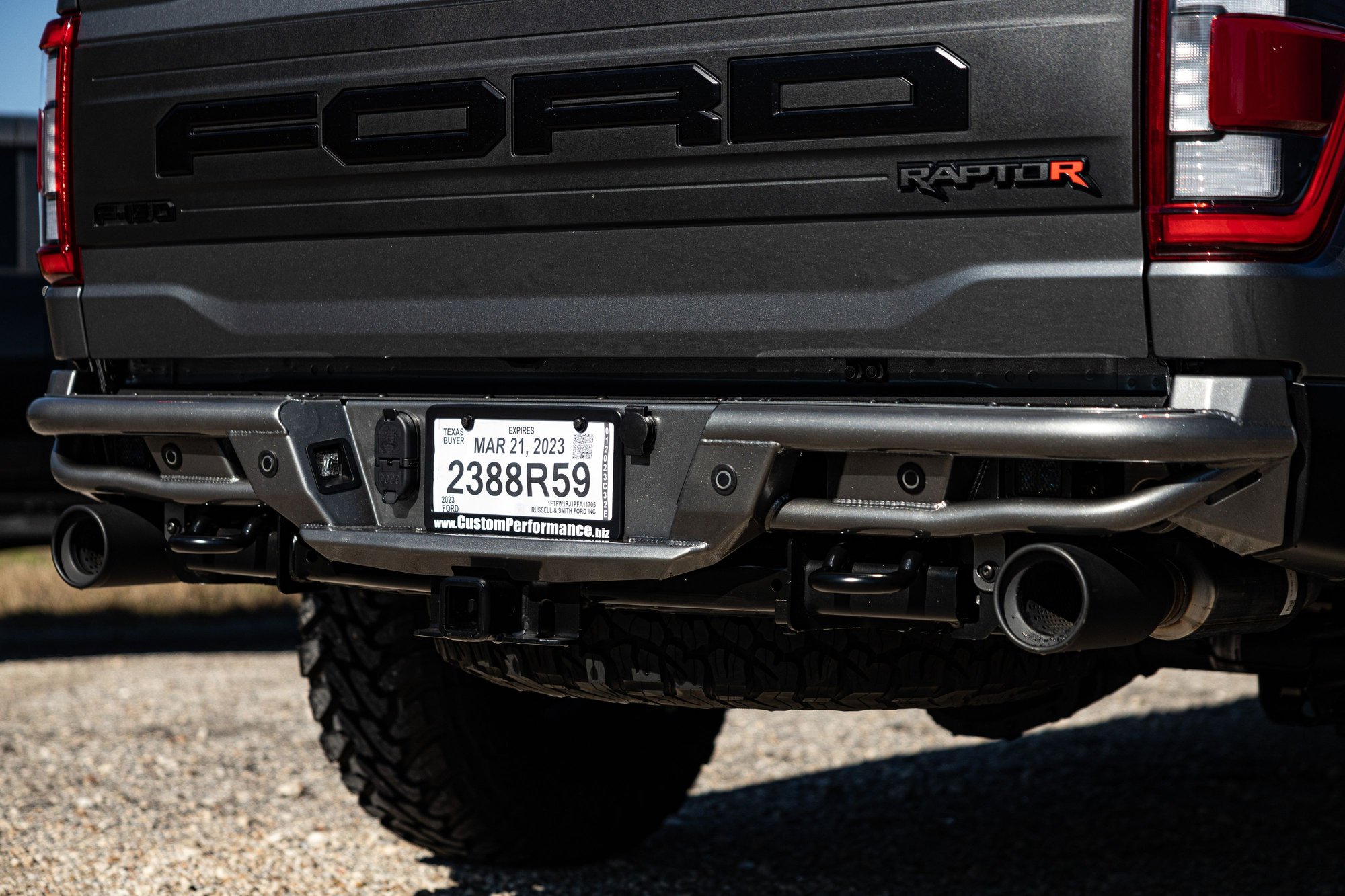 2023 Ford F-150 - 2023 Raptor R - Used - VIN 1FTFW1RJ1PFA11705 - 88 Miles - 8 cyl - 4WD - Automatic - Truck - Gray - Houston, TX 77025, United States