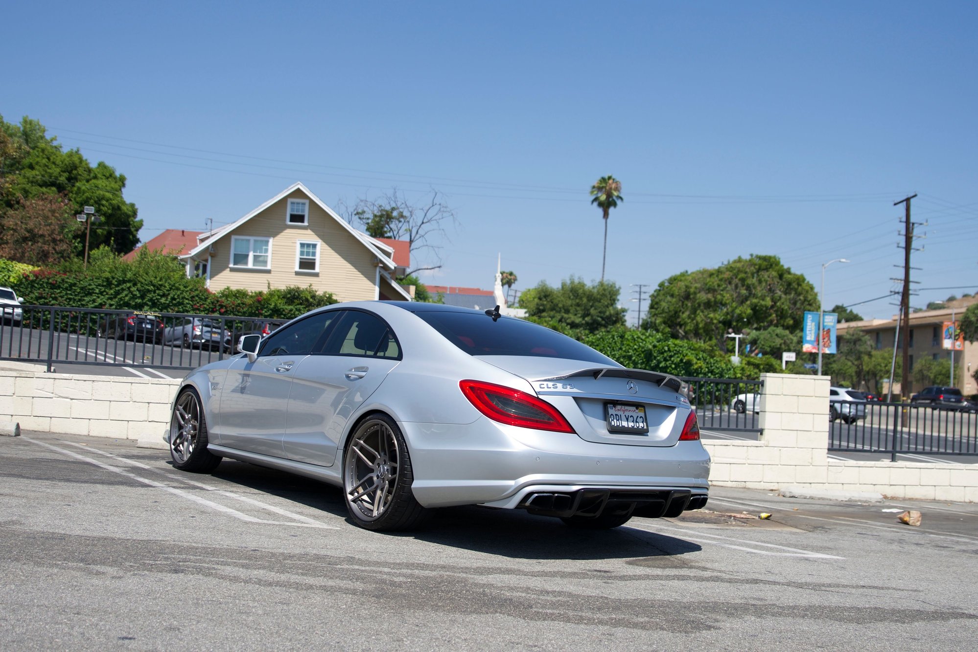 2012 Mercedes-Benz CLS63 AMG - 2012 CLS63 AMG Iridium Silver Designo Classic Red Int. Renntech Aero 600+WHP USAA - Used - VIN WDDLJ7EB6CA05276 - 56,800 Miles - 8 cyl - 2WD - Automatic - Sedan - Silver - Los Angeles, CA 90014, United States