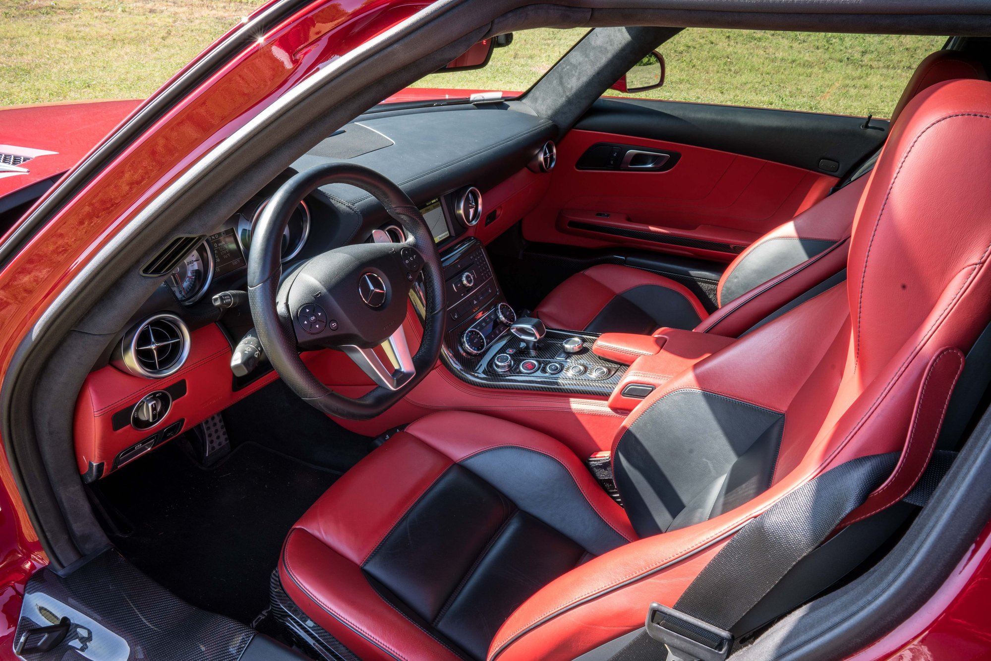 2012 Mercedes-Benz SLS AMG - Adopted COVID dog says the 2 seater SLS has got to go!!! :( - Used - VIN WDDRJ7HA7CA009003 - 26,500 Miles - 8 cyl - 2WD - Automatic - Coupe - Red - Austin, TX 78701, United States