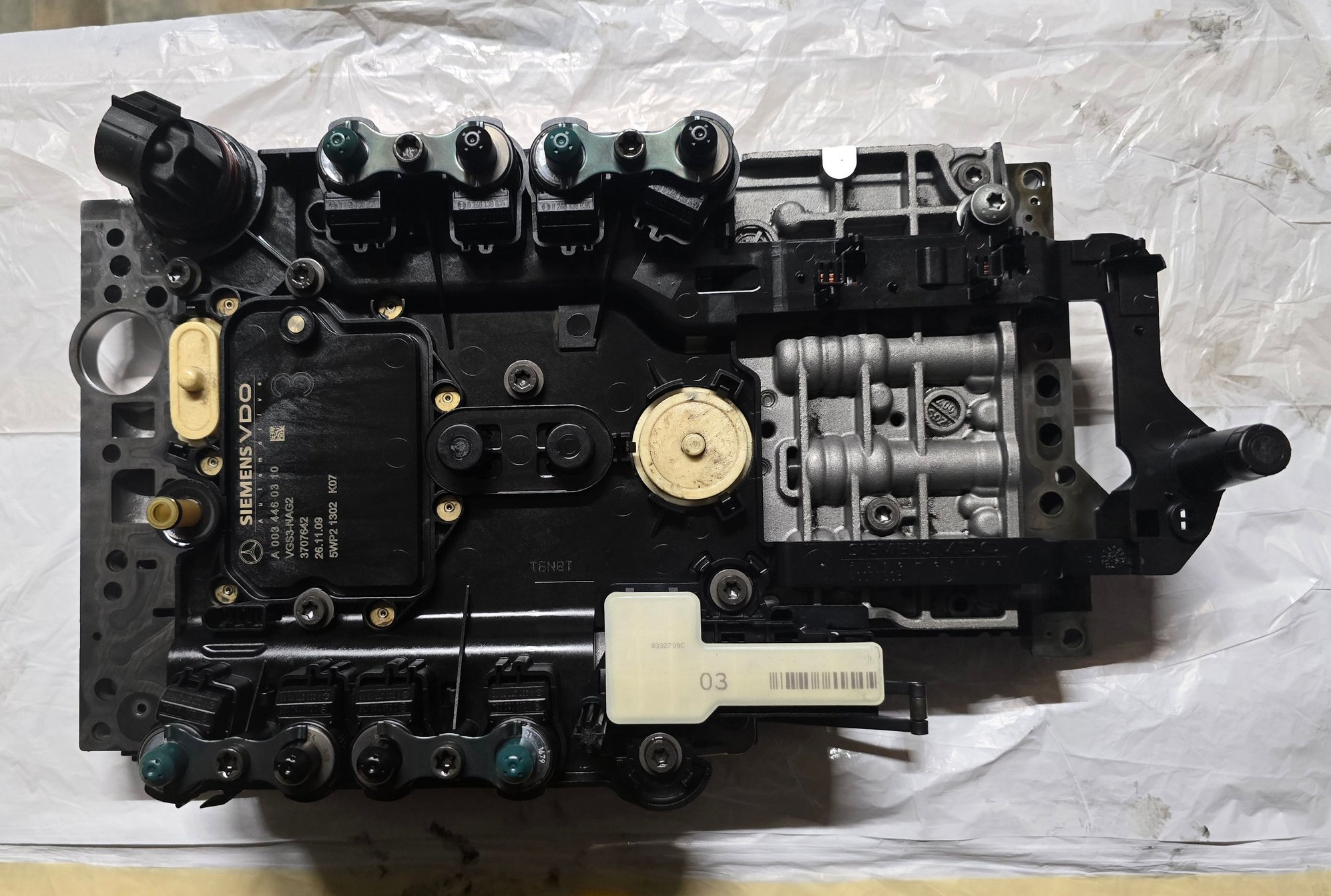 VGS and valve body connected.