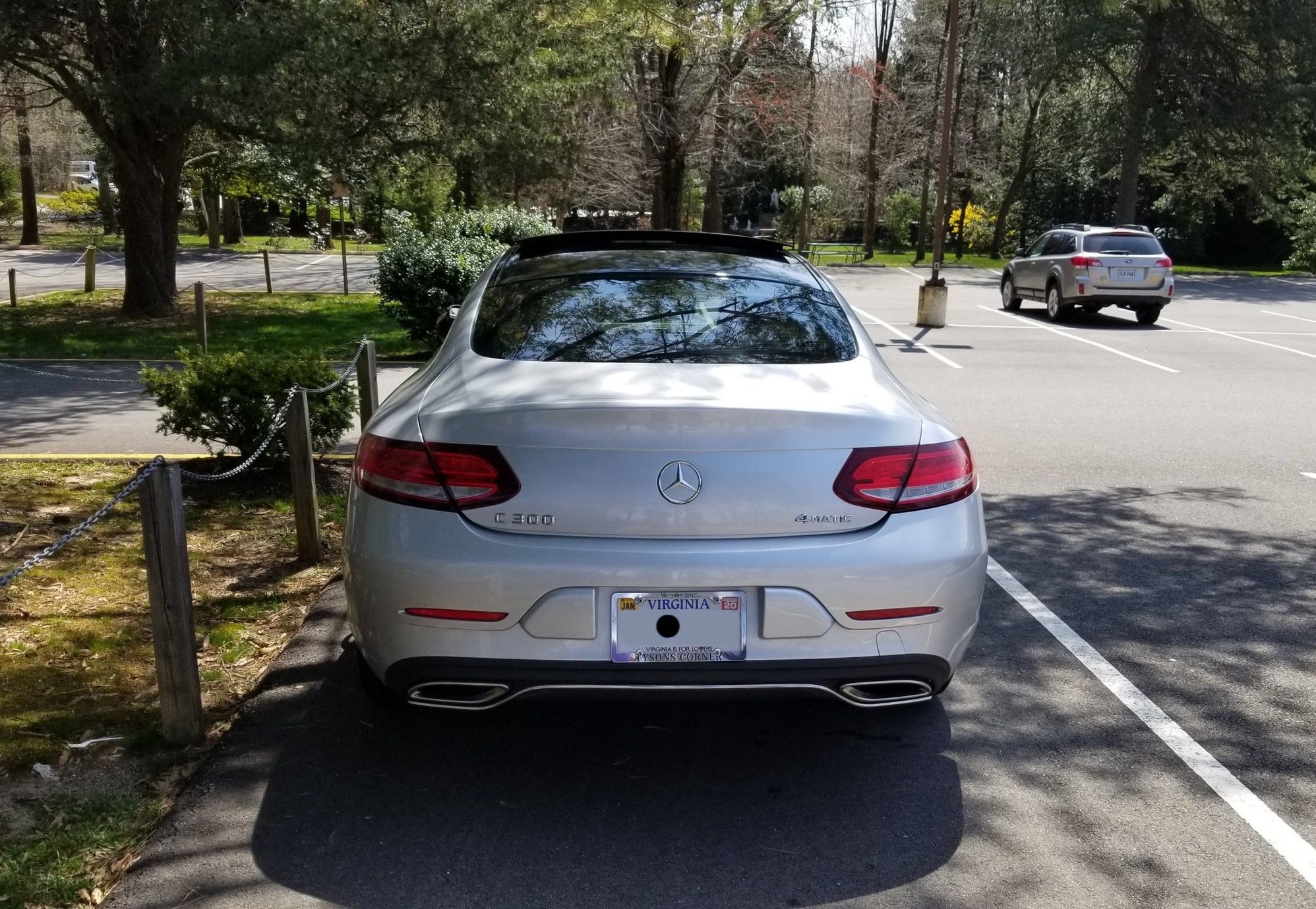 2017 Mercedes-Benz C300 - 2017 C300 4MATIC C-Class Coupe - Used - VIN WDDWJ4KB1HF336025 - 26,046 Miles - 4 cyl - AWD - Automatic - Coupe - Silver - Fairfax, VA 22031, United States