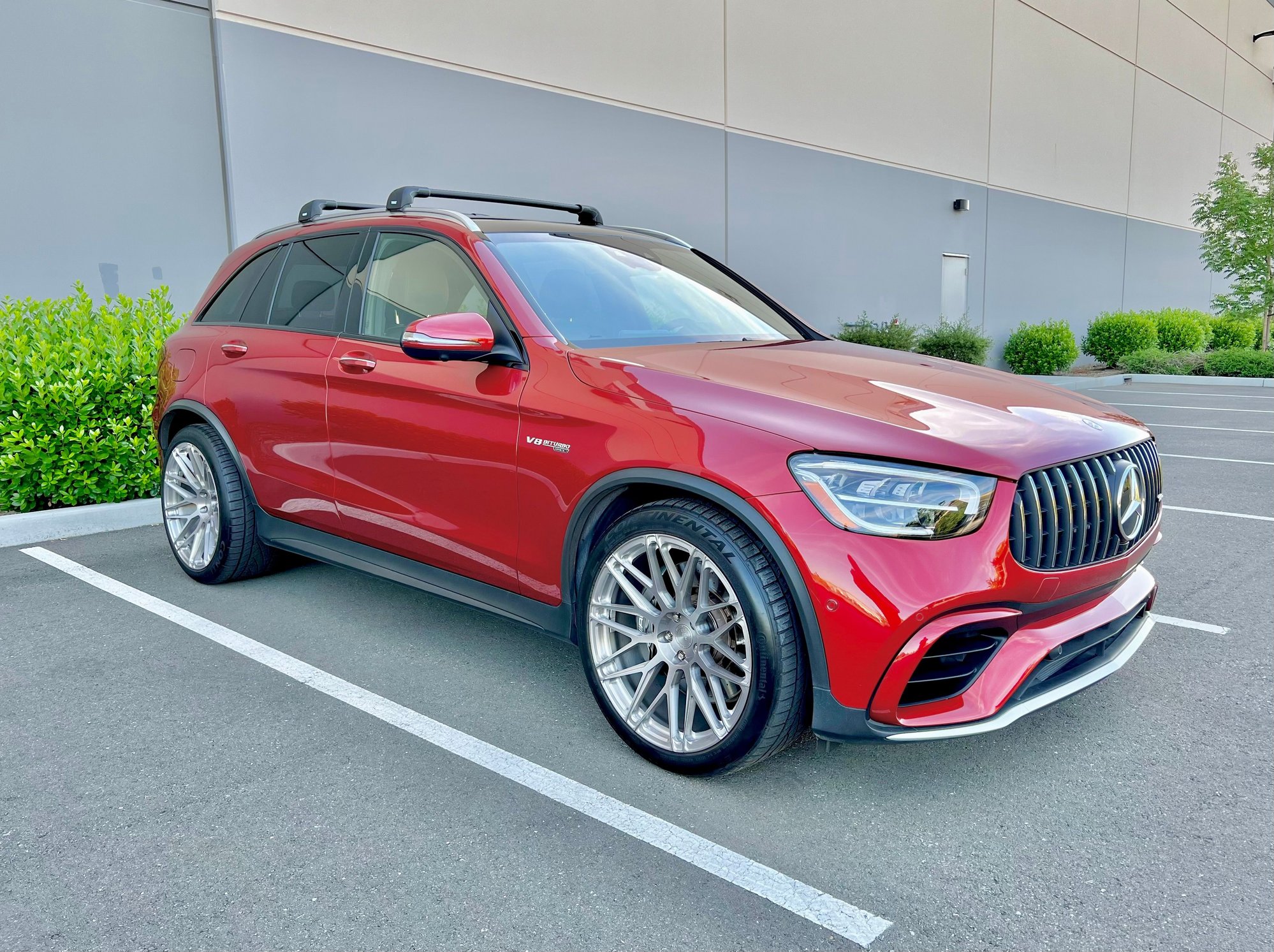 Accessories - Thule AeroBlade Edge 7601B/7602B Roof Bars - Used - 2020 to 2024 Mercedes-Benz GLC63 AMG - San Jose, CA 95119, United States