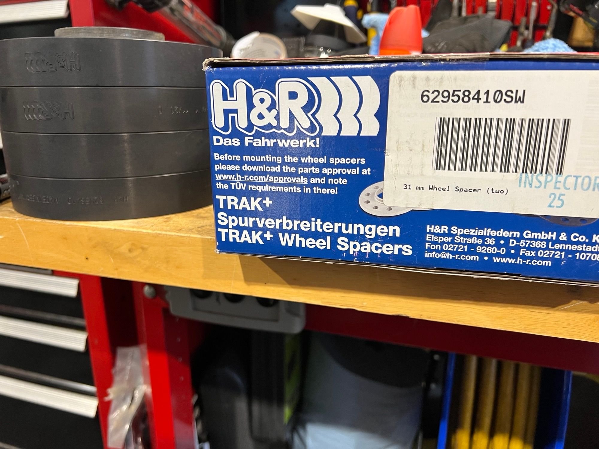 Wheels and Tires/Axles - w463 H&R spacers 31mm set of 4 - Used - 1990 to 2024 Mercedes-Benz G-Class - Groton, MA 01450, United States