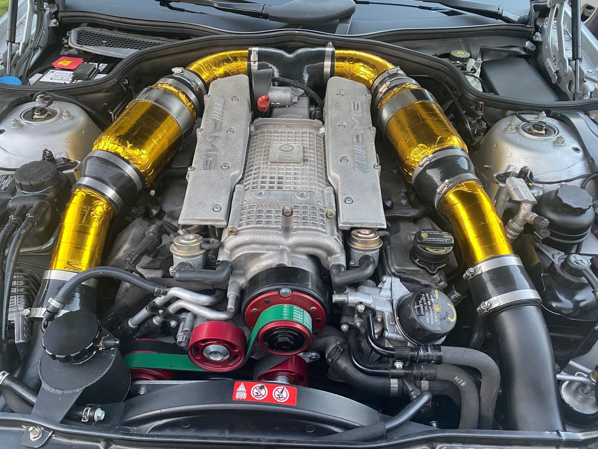 Engine - Intake/Fuel - NeedsWings 3 inch intake with filters for sale - Used - 2003 to 2006 Mercedes-Benz SL55 AMG - Roslyn, NY 11576, United States