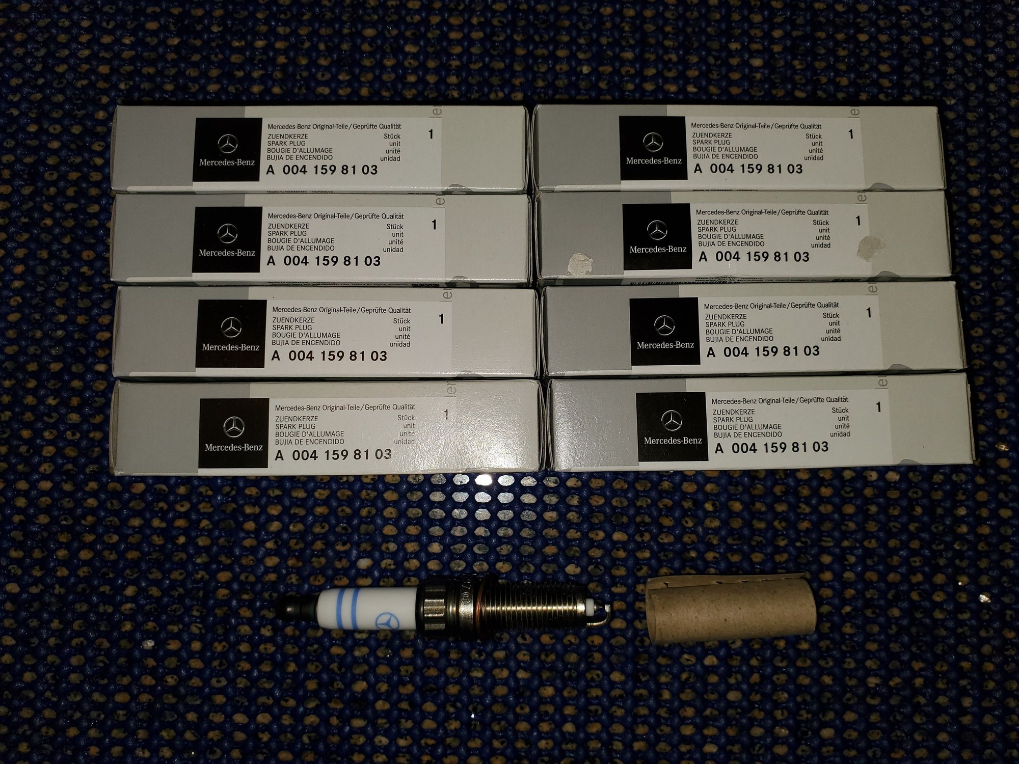 Engine - Electrical - Genuine Mercedes Benz Spark Plugs for M152 M278 M157 M276 Engines 004 159 81 03 - New - 2011 to 2019 Mercedes-Benz GL63 AMG - West Springfield, MA 01089, United States