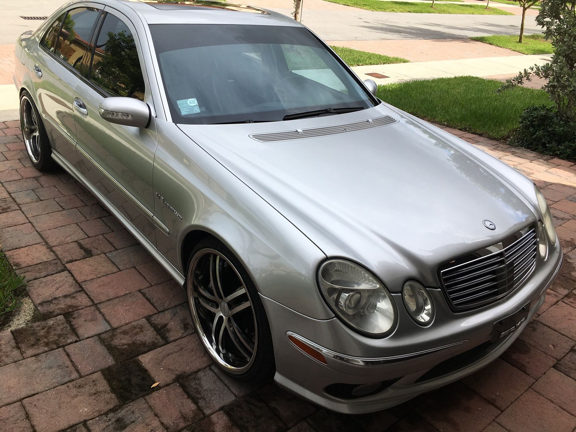 2003 Mercedes-Benz E55 AMG - 2003 E55 AMG Distronic - Used - VIN WDBUF76J23A391982 - 93,000 Miles - 8 cyl - 2WD - Automatic - Sedan - Silver - Miami, FL 33187, United States