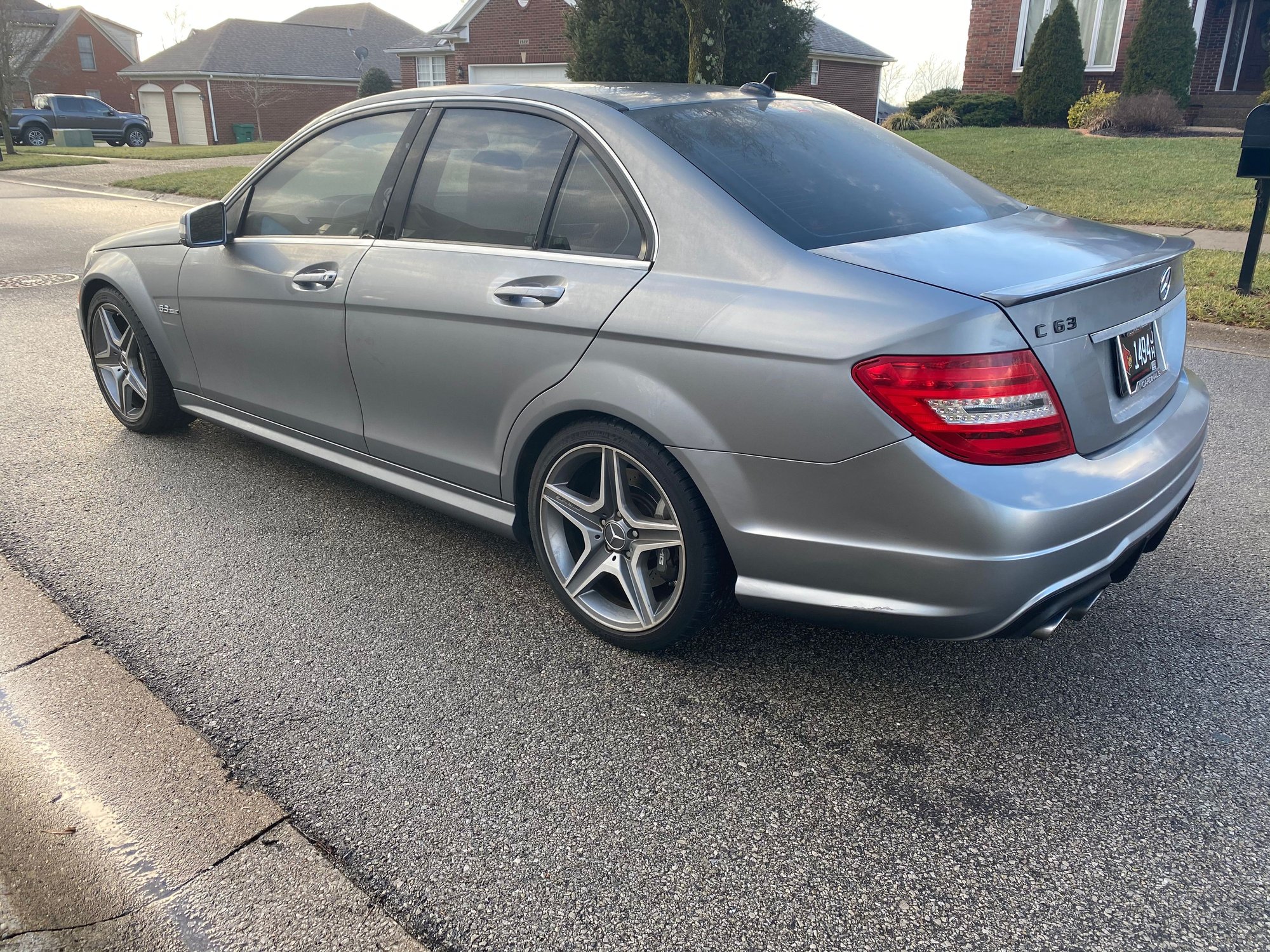 2012 Mercedes-Benz C63 AMG - 2012 C63 - 41k miles - Priced to Sell - Used - VIN WDDGF7HB6CA721729 - 41,743 Miles - 8 cyl - 2WD - Automatic - Sedan - Gray - Louisville, KY 40245, United States