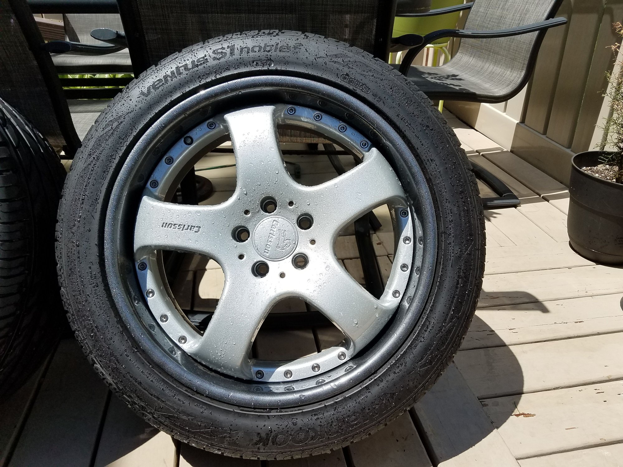 Wheels and Tires/Axles - FS: Carlsson 2/5 Wheels SUPER RARE Staggered 19x9 and 19x10 central NJ - Used - Parlin, NJ 08859, United States