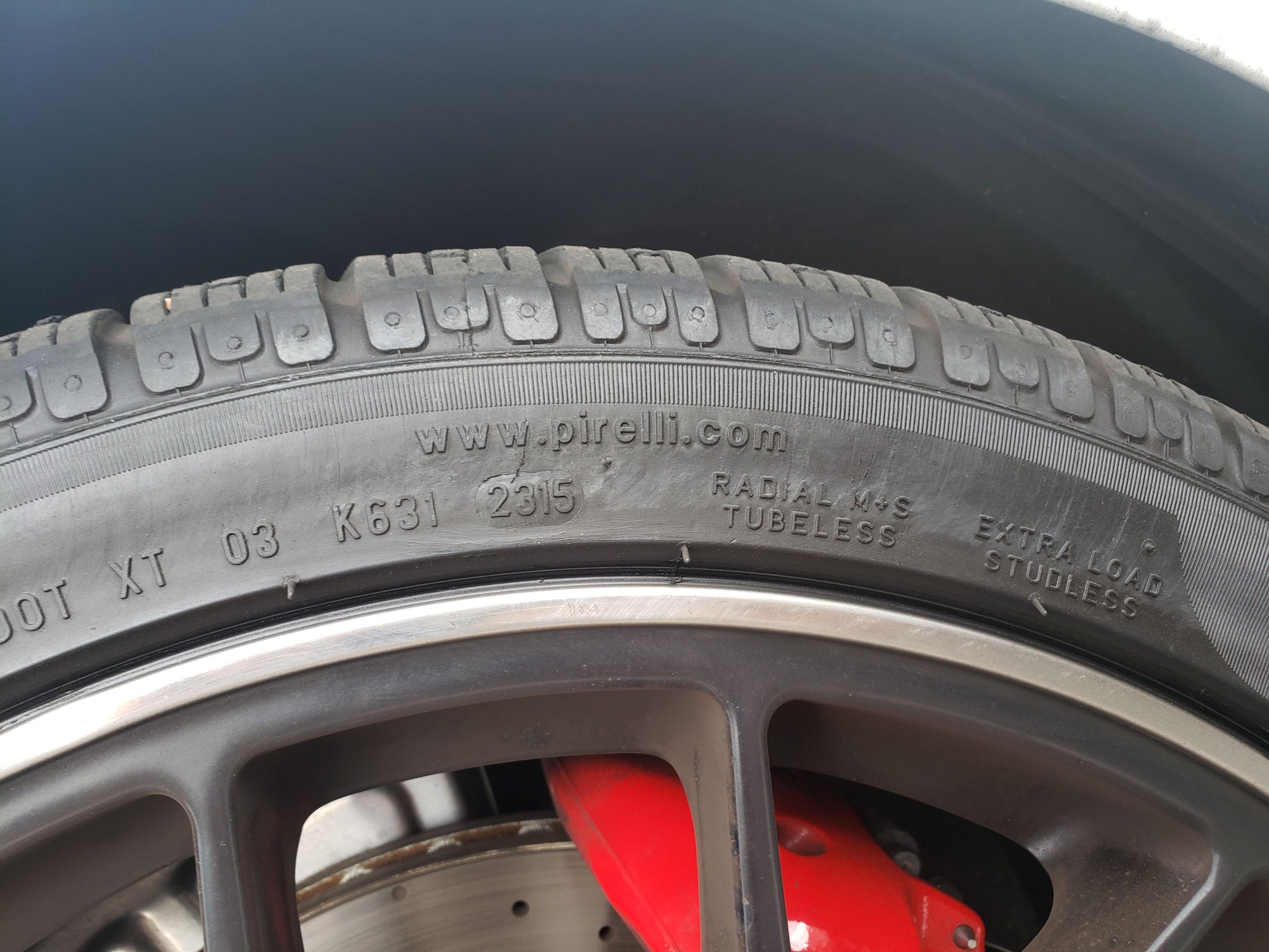 Wheels and Tires/Axles - Set of Pirelli Sottozero winter snow tires - staggered - Used - 0  All Models - Albuquerque, NM 87114, United States