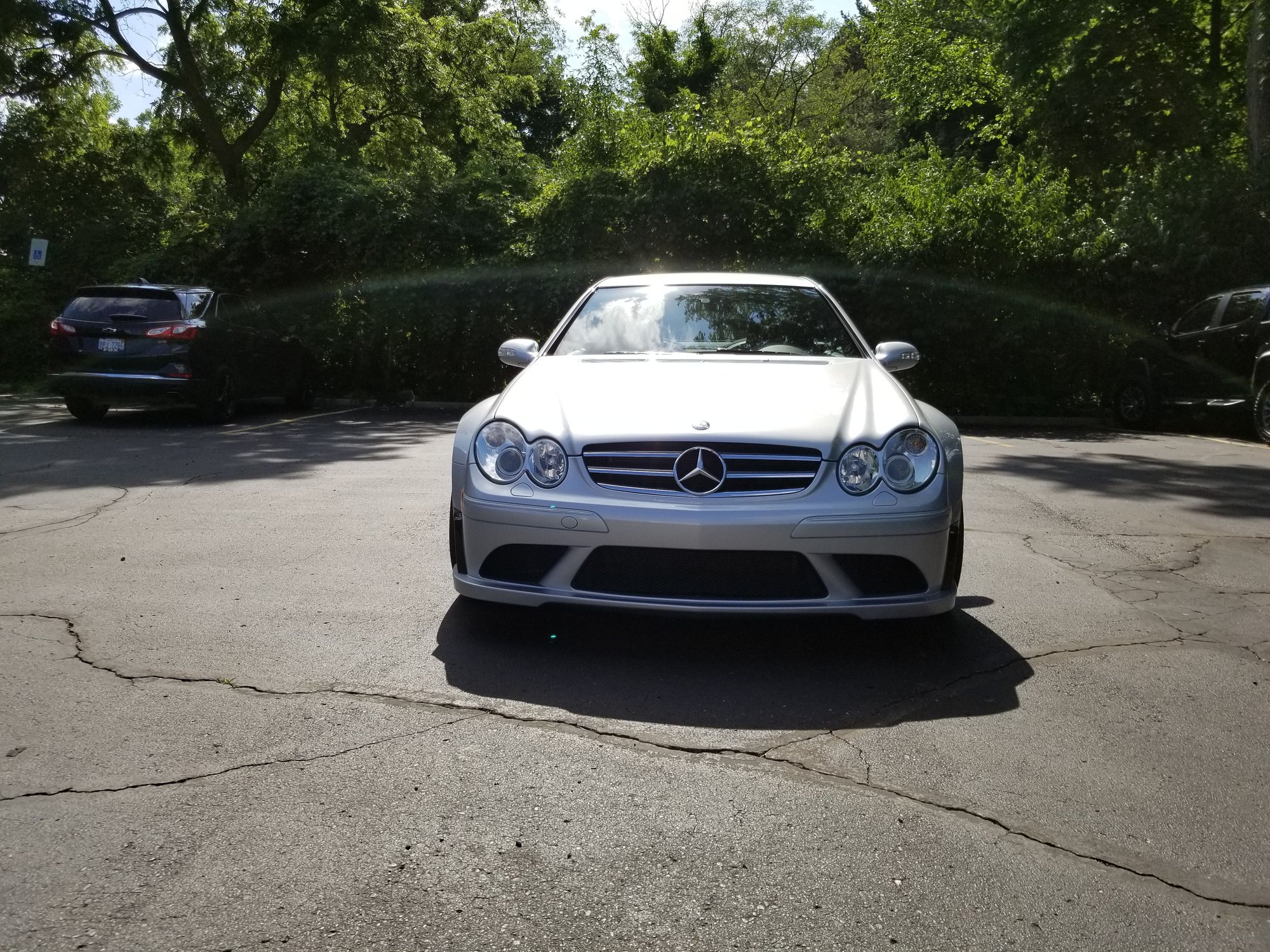 2008 Mercedes-Benz CLK63 AMG - CLK63 AMG Black Series For Sale - Used - VIN WDBTJ77H58F243101 - 51,000 Miles - 8 cyl - 2WD - Automatic - Coupe - Silver - Rochester Hills, MI 48307, United States