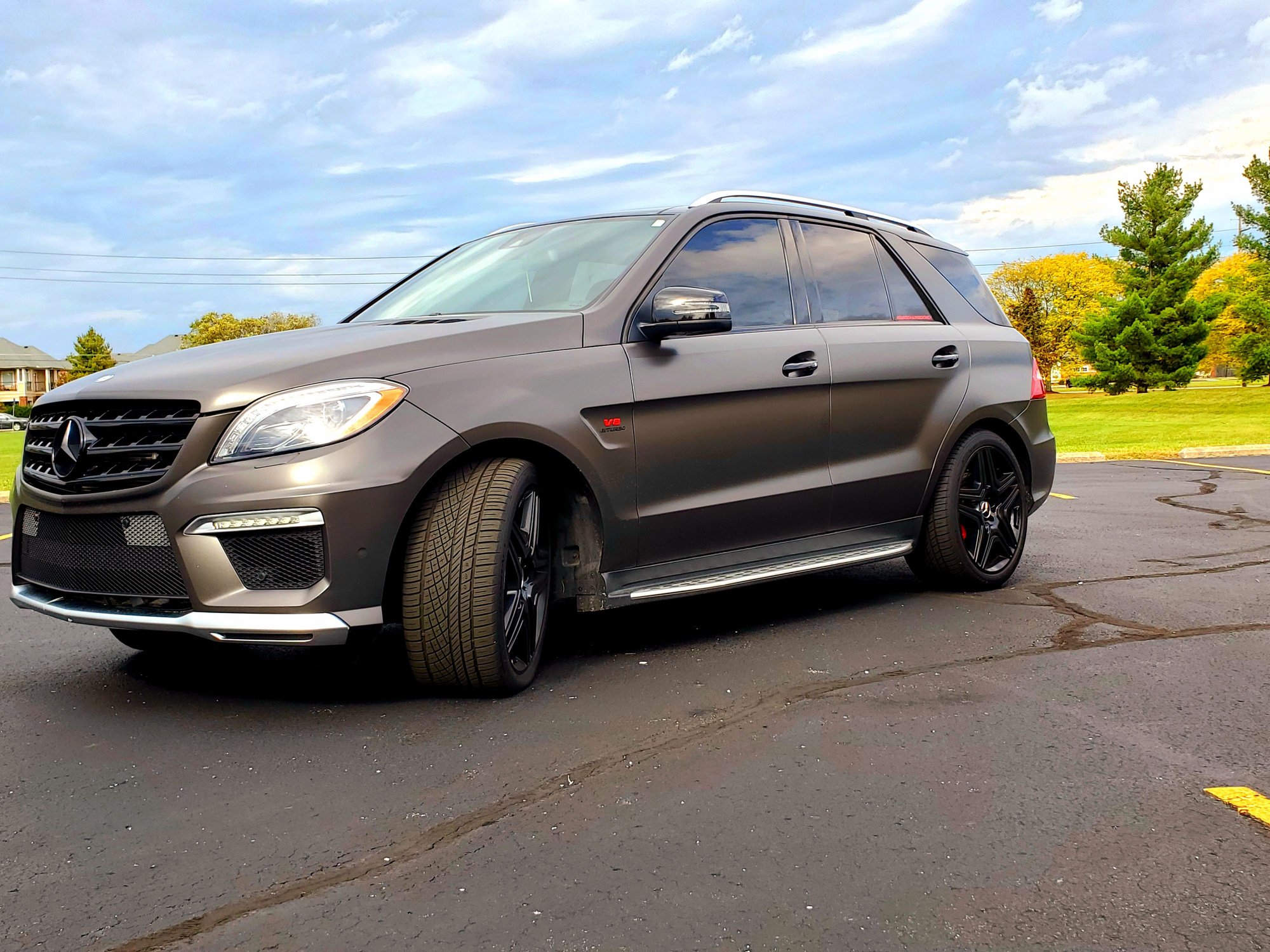 2012 Mercedes-Benz ML63 AMG - Clean - Used - VIN 4JGDA7EB7CA045352 - 60,000 Miles - 8 cyl - Automatic - SUV - Black - Loveland, OH 45140, United States