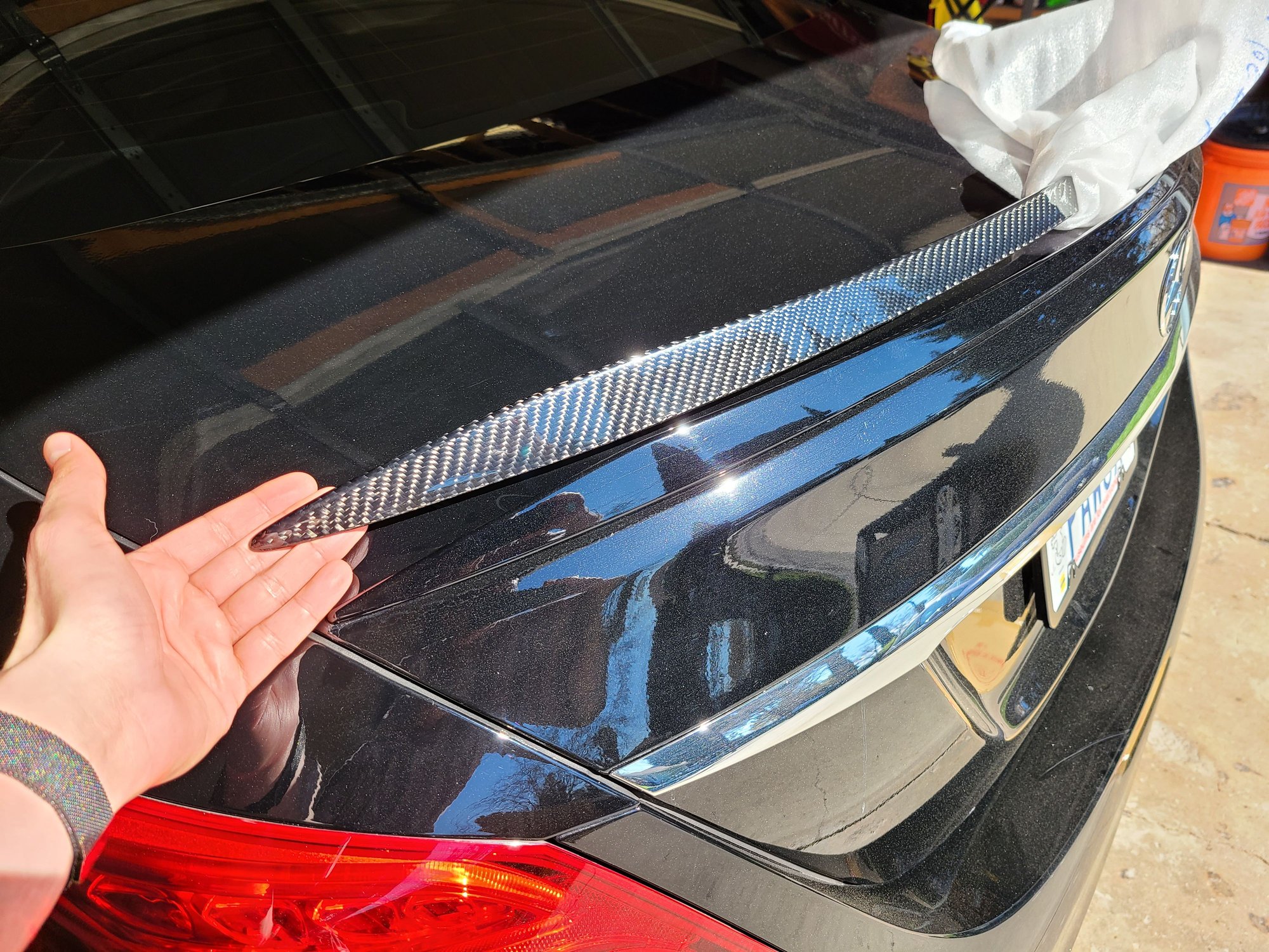 Exterior Body Parts - JBSpeed W205 Carbon Fiber AMG style spoiler - NEW - New - 2016 Mercedes-Benz C450 AMG - Concord, CA 94519, United States