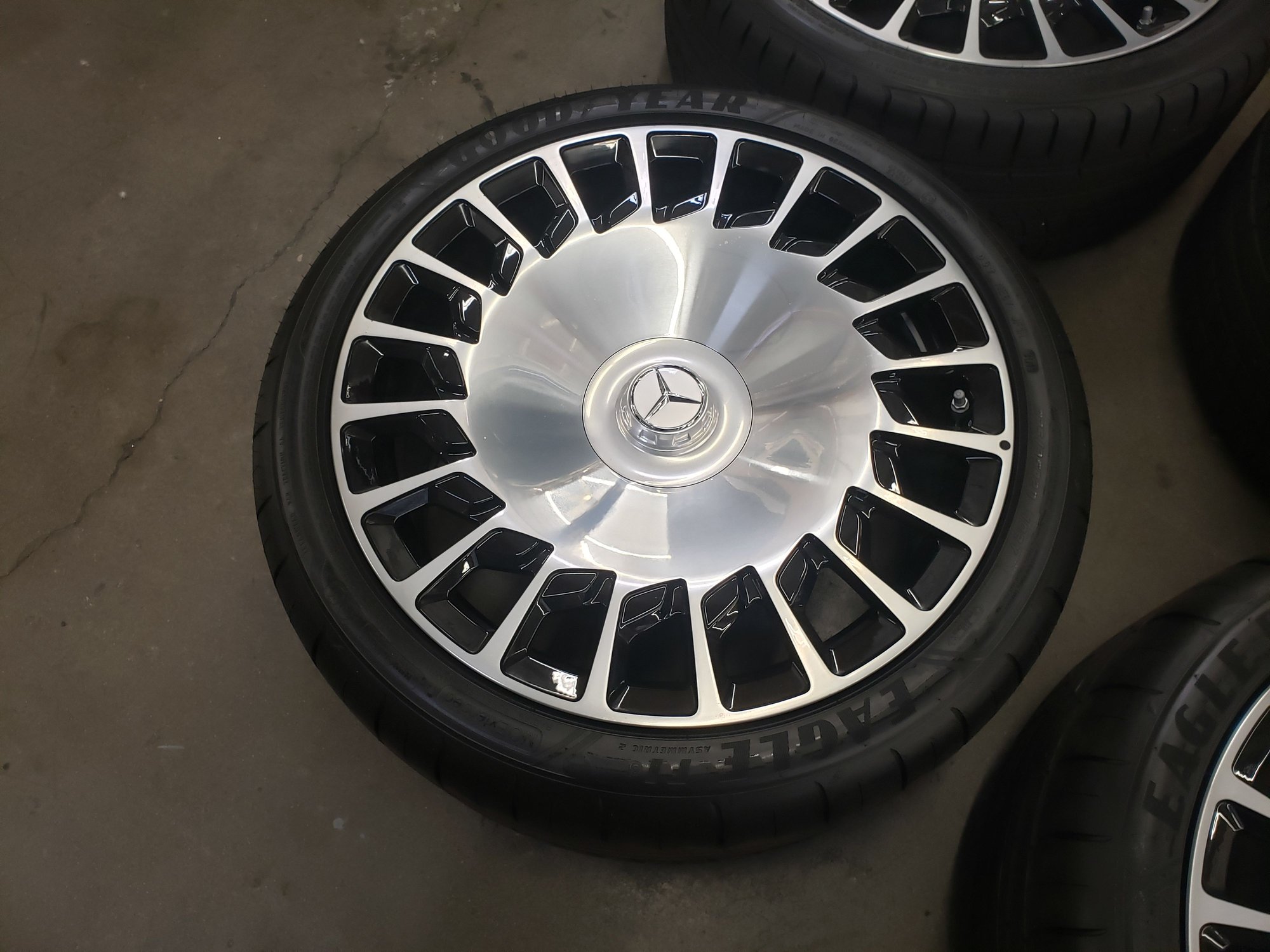 Wheels and Tires/Axles - FS Brand new Maybach Forged wheels w/Good Year run flats and tpm sensors - New - 2016 to 2020 Maybach All Models - 2007 to 2020 Mercedes-Benz S550 - Seal Beach, CA 90740, United States