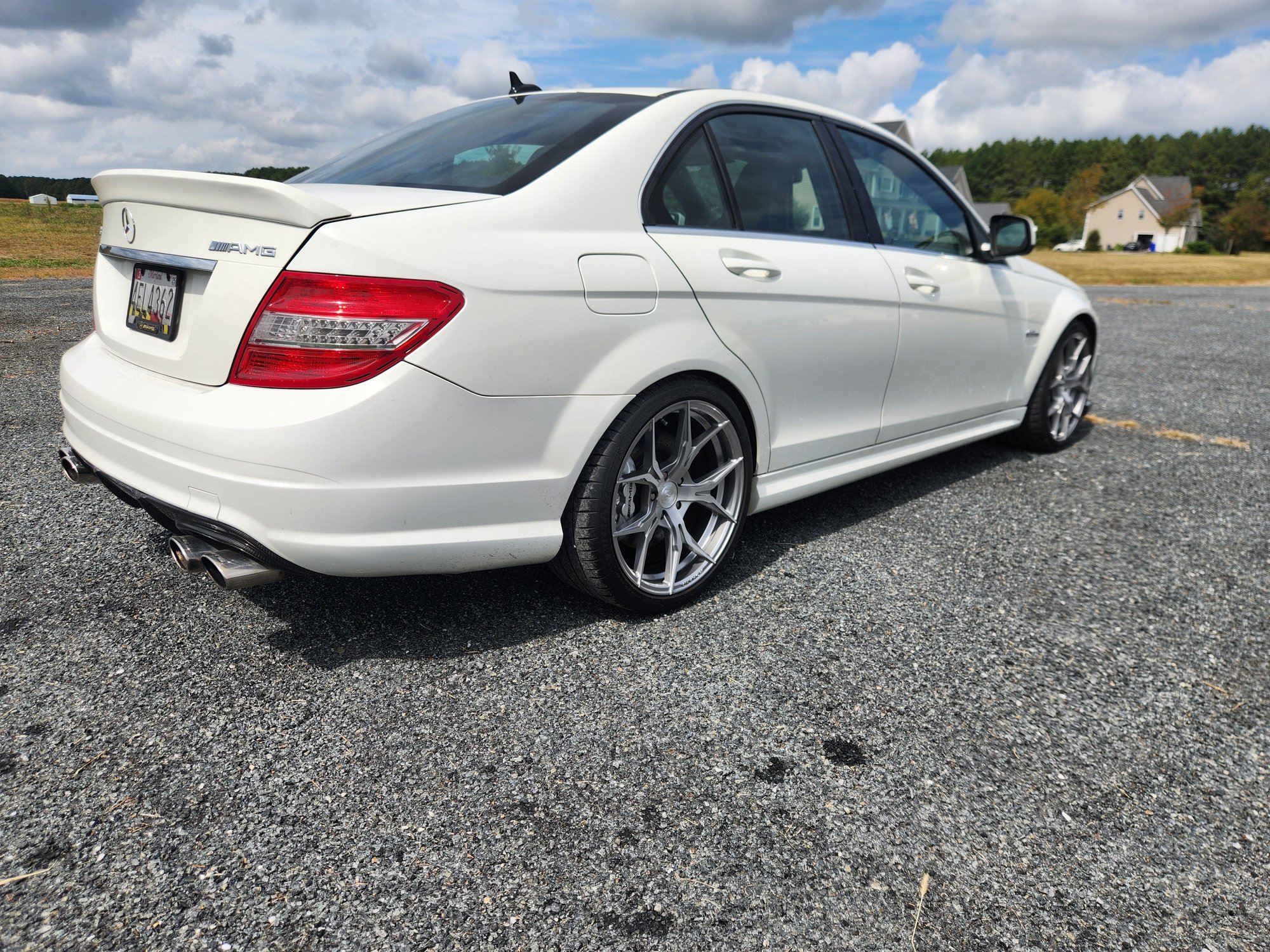 2009 Mercedes-Benz C63 AMG - Properly sorted and Youtube famous C63 - Used - VIN WDDGF77X89F308171 - 78,700 Miles - 8 cyl - 2WD - Automatic - Sedan - White - Centreville, MD 21617, United States