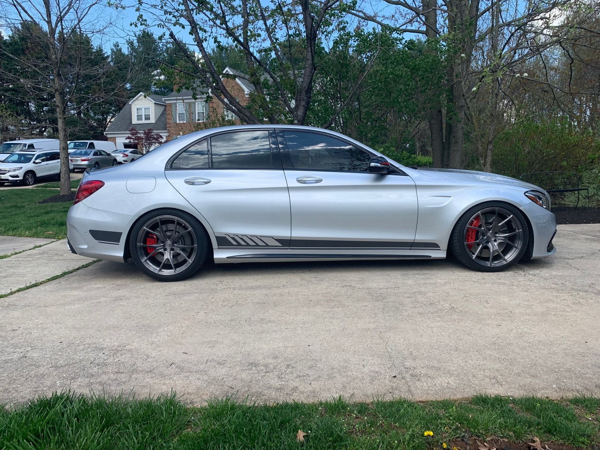 2015 Mercedes-Benz C63 AMG S - 2015 C63S Edition1 Sedan - Used - VIN 55SWF8HB6FU083276 - 45,995 Miles - 8 cyl - 2WD - Automatic - Sedan - Silver - Gaithersburg, MD 20877, United States