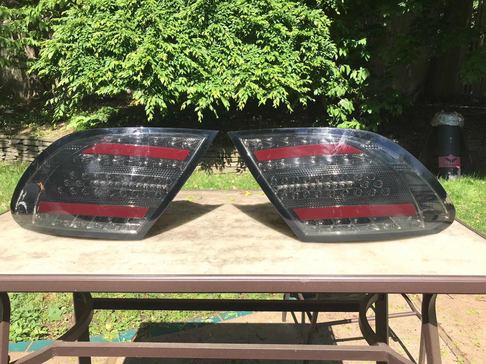 Lights - W204 Smoked Tail Lights - Used - 2008 to 2012 Mercedes-Benz C350 - Huntington, NY 11746, United States