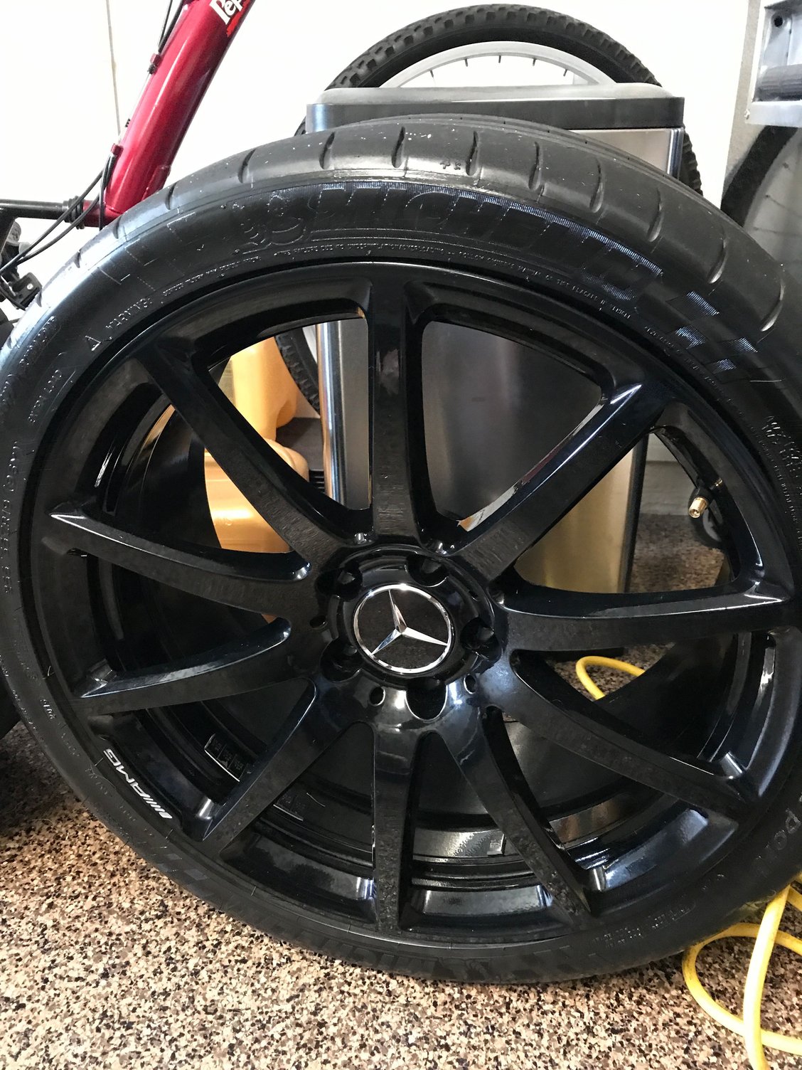 Wheels and Tires/Axles - 2013 SL63AMG Black forged wheels/tires - Used - 2013 to 2016 Mercedes-Benz SL63 AMG - Riverview, FL 33569, United States