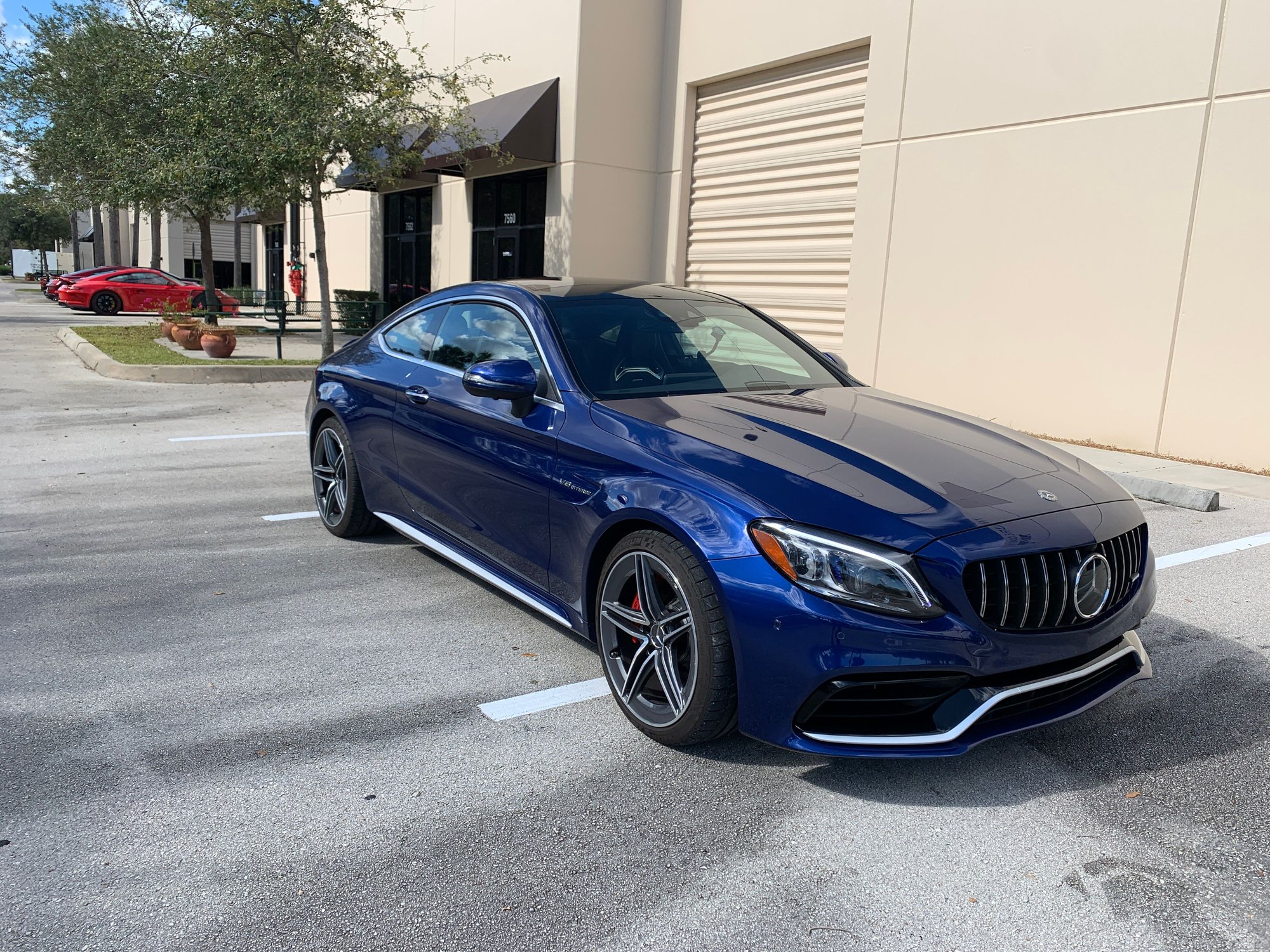 2019 Mercedes-Benz C63 AMG S - 2019 AMG C63S 2-Door Coupe ~~Save Over $15K~~No Accidents 4,092 Miles ~~~MSRP $88,585 - Used - VIN WDDWJ8HB0KF837316 - 4,092 Miles - 8 cyl - 2WD - Automatic - Coupe - Blue - Stuart, FL 34997, United States