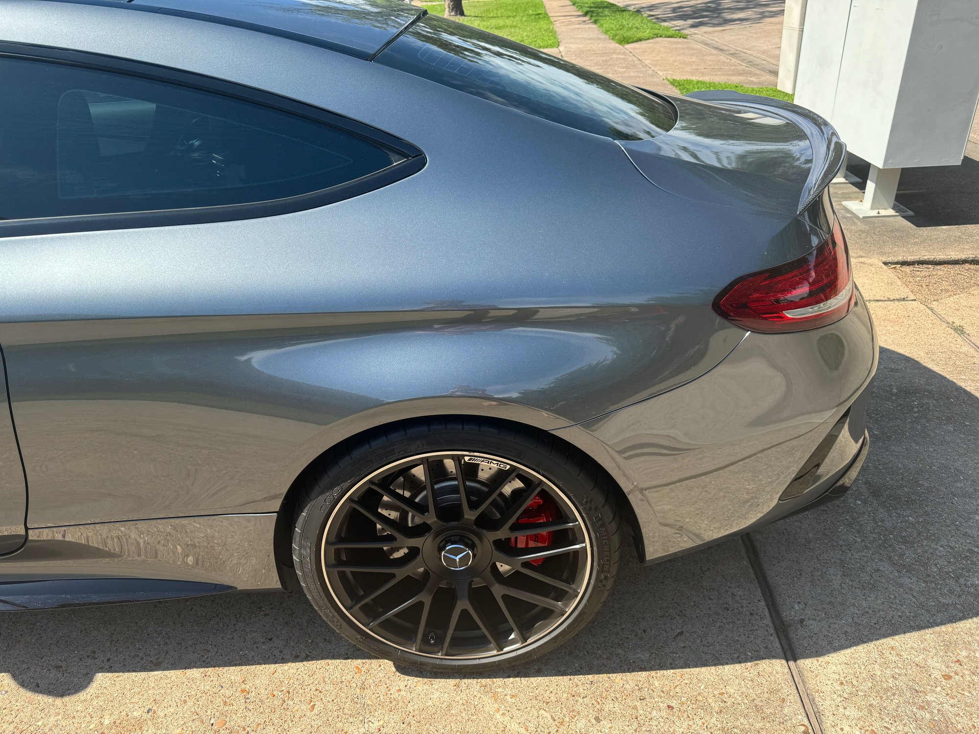 2020 Mercedes-Benz C63 AMG S - FS: My Wife's Car and NOT mine... - Used - VIN WDDWJ8HB6LF980515 - 8 cyl - 2WD - Automatic - Coupe - Gray - Pearland, TX 77584, United States