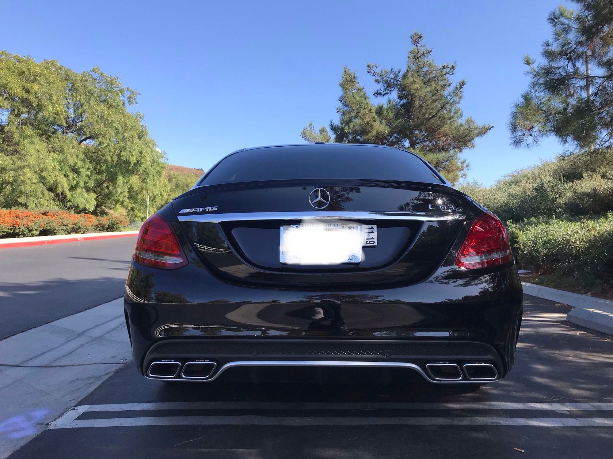 2016 Mercedes-Benz C63 AMG S - AMG C63S - Used - VIN 55SWF8HB2GU114704 - 25,000 Miles - 8 cyl - 2WD - Automatic - Sedan - Black - Southern California, CA 91765, United States