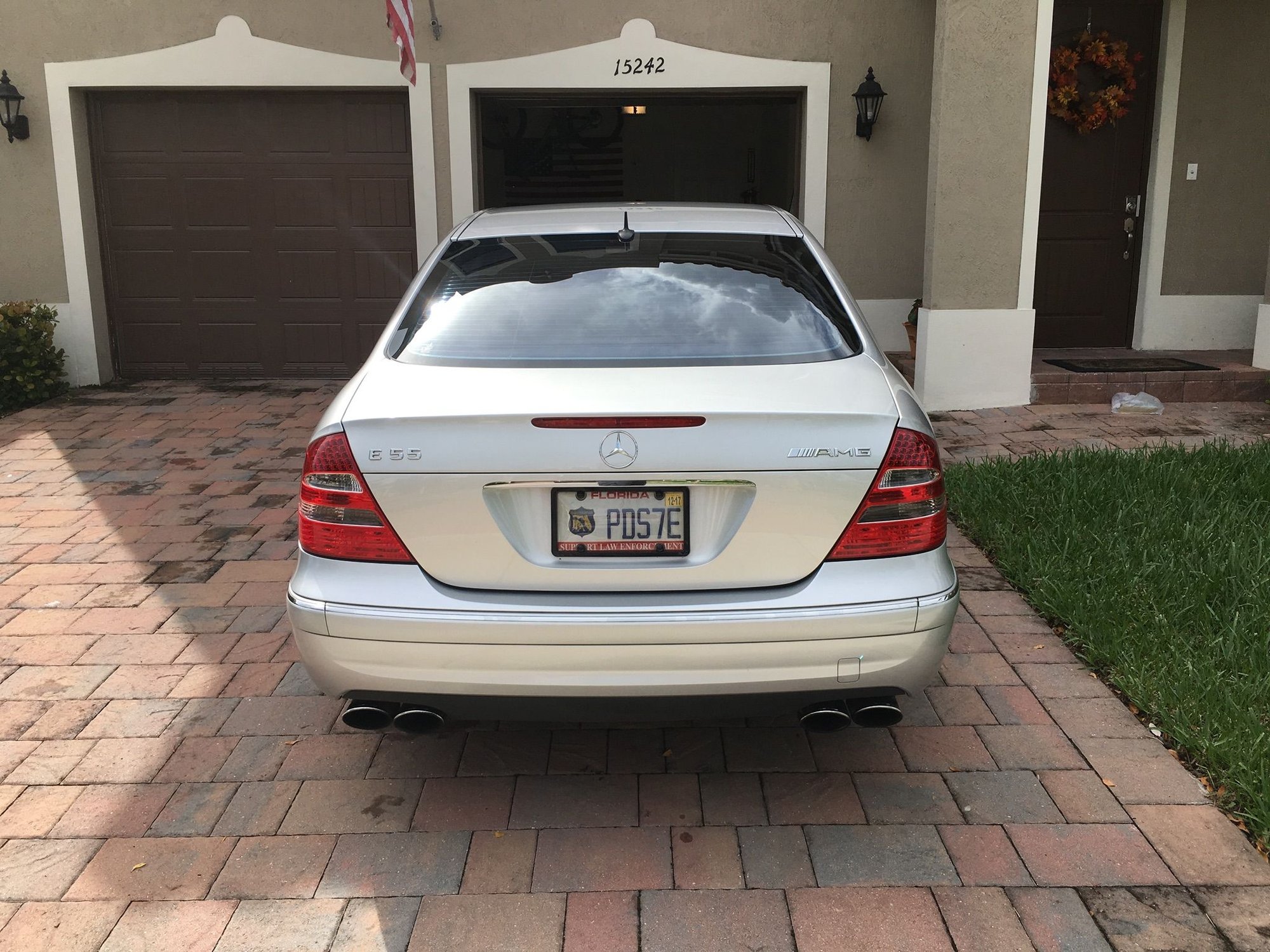2003 Mercedes-Benz E55 AMG - 2003 E55 AMG Distronic - Used - VIN WDBUF76J23A391982 - 93,000 Miles - 8 cyl - 2WD - Automatic - Sedan - Silver - Miami, FL 33187, United States