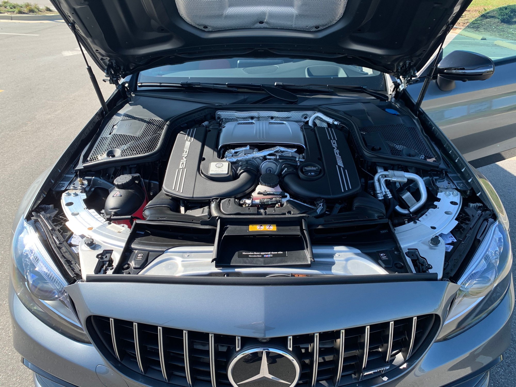 2019 Mercedes-Benz C63 AMG S - 2019 AMG C63S Coupe -pristine condition - Used - VIN WDDWZJ8HB8KF83967 - 2,300 Miles - 8 cyl - 2WD - Automatic - Coupe - Gray - Wilmington, NC 28411, United States