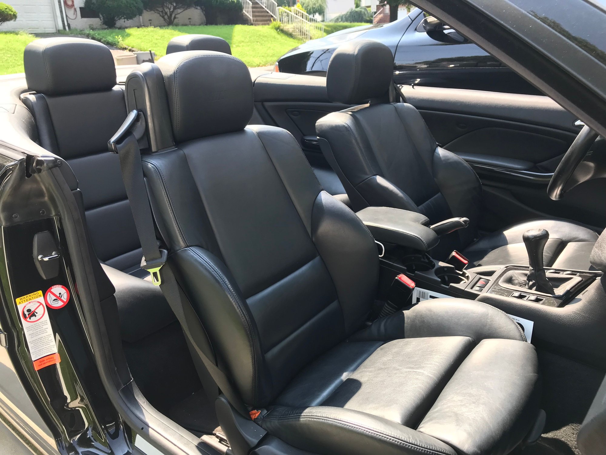 2001 BMW M3 - 2001 BMW M3, 6 speed, under 37.5k miles - Used - VIN WBSBR93441EX21419 - 37,500 Miles - 6 cyl - 2WD - Manual - Convertible - Black - Union, NJ 07083, United States