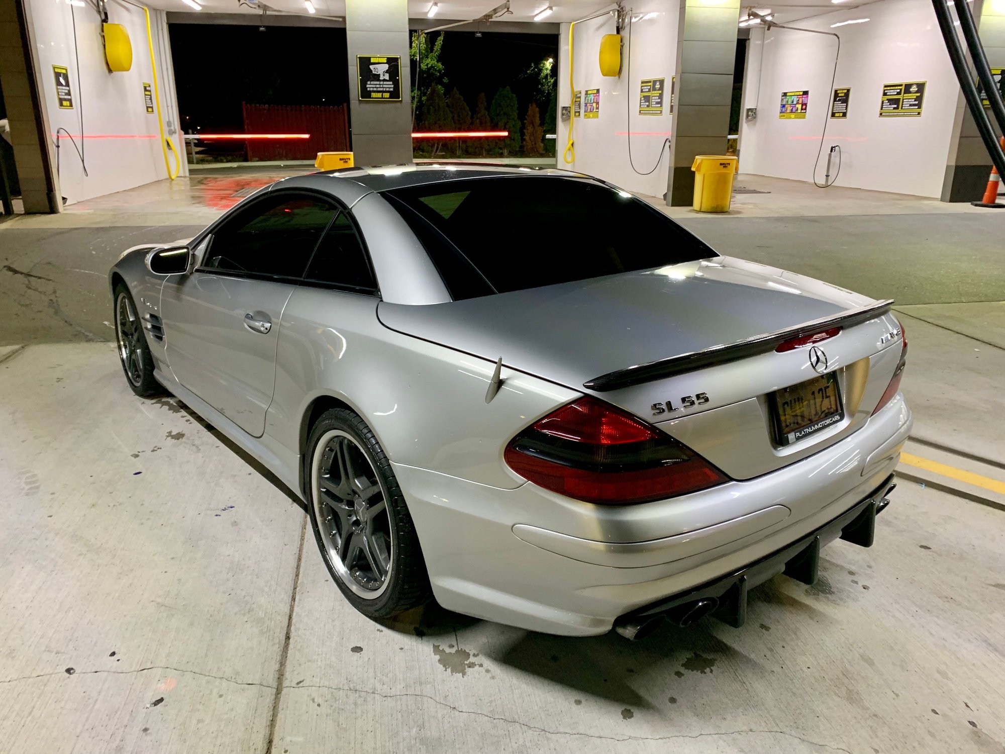 2004 Mercedes-Benz SL55 AMG - 2004 Mercedes-Benz SL55 AMG nicely modded - Used - VIN WDBSK74FX4F066129 - 113,100 Miles - 8 cyl - 2WD - Automatic - Convertible - Silver - New Baltimore, MI 48047, United States