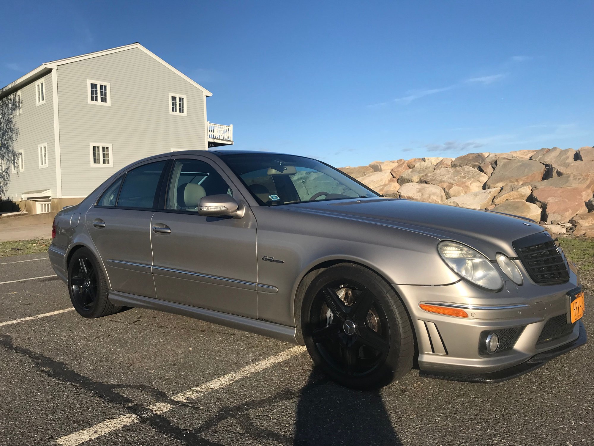 2007 Mercedes-Benz E63 AMG - 2007 E63 AMG - Used - VIN WDBUF77X17B074035 - 124,500 Miles - 8 cyl - 2WD - Automatic - Sedan - Beige - North Arlington, NJ 07031, United States