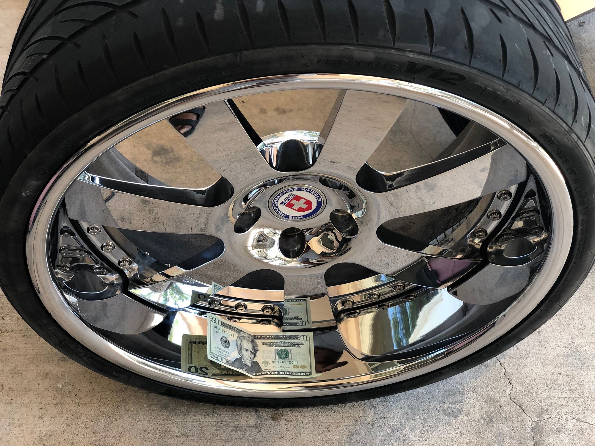 Wheels and Tires/Axles - For Sale 20inch Chrome HRE wheels - Used - 2006 to 2009 Mercedes-Benz CLS550 - Cape Coral, FL 33991, United States