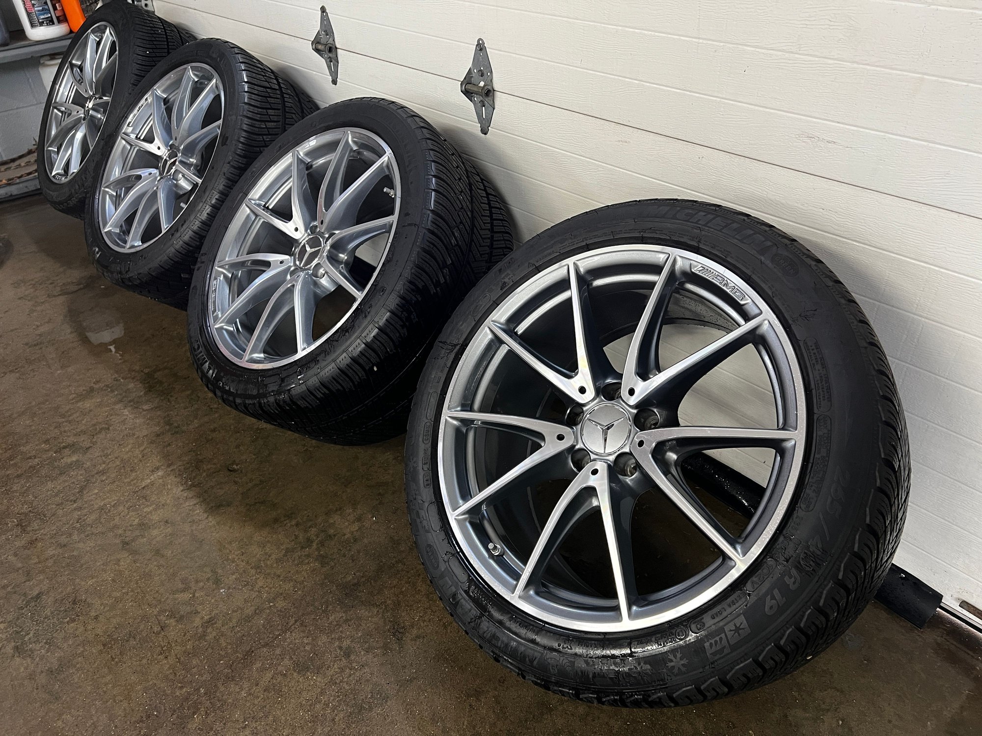 Wheels and Tires/Axles - 19 Inch Mercedes E63 AMG W213 Winter Wheel & Tire Setup - Used - 2017 to 2023 Mercedes-Benz E63 AMG S - Cleveland, OH 44106, United States