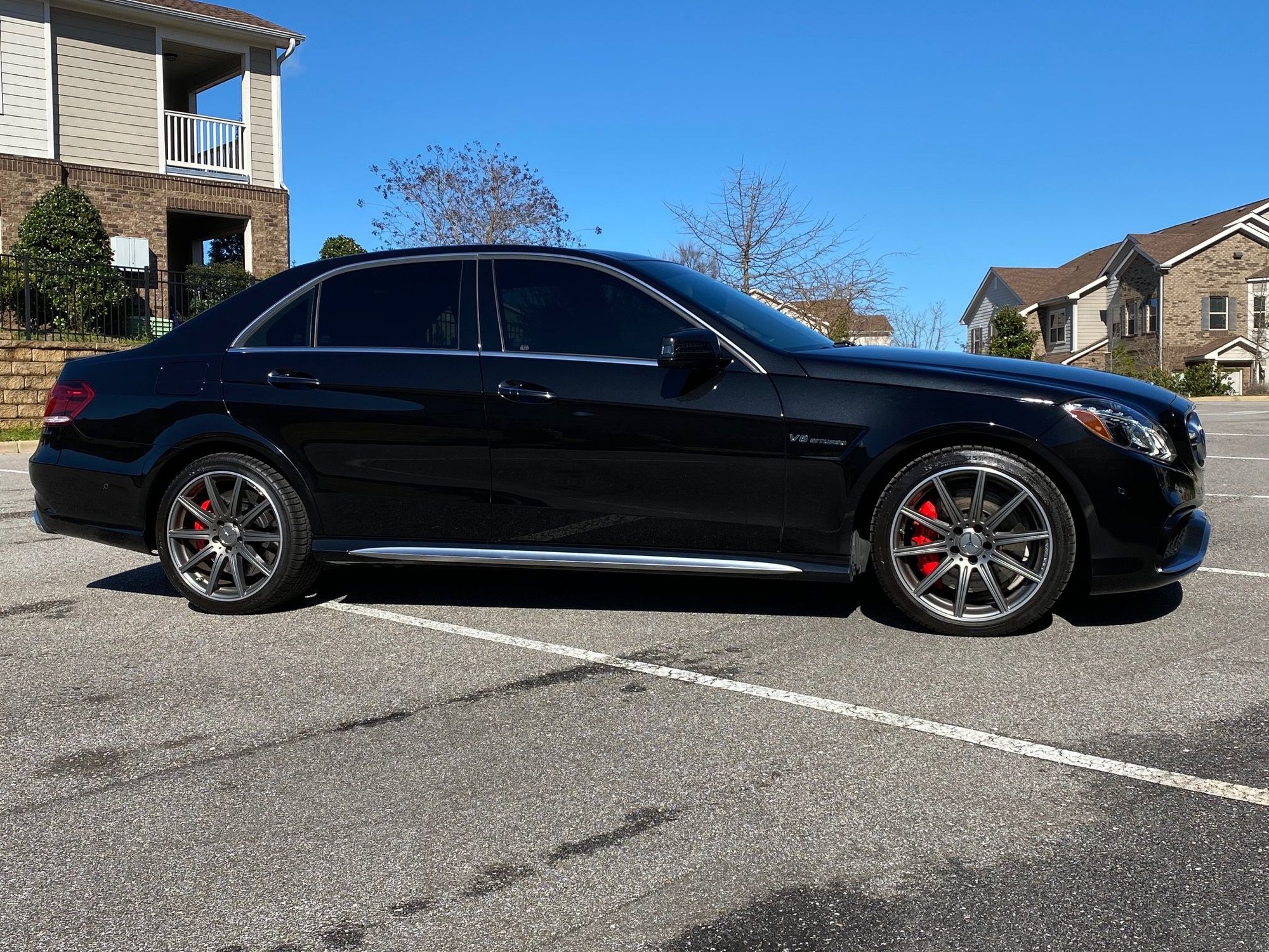 2014 Mercedes-Benz E63 AMG S - Moving and must let go of this incredible four door race car - Used - VIN WDDHF7GB4EA883903 - 81,000 Miles - 8 cyl - 4WD - Automatic - Sedan - Black - Miami, FL 33016, United States