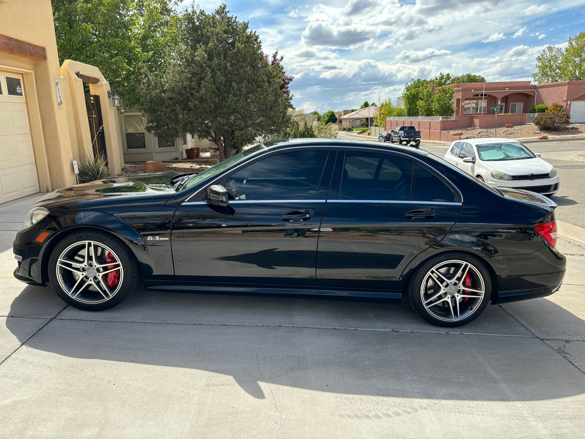 2013 Mercedes-Benz C63 AMG - 2013 Mercedes Benz C63 AMG - Used - VIN WDDGF7HB3DA807601 - 35,500 Miles - 8 cyl - 2WD - Automatic - Sedan - Black - Albuquerque, NM 87122, United States