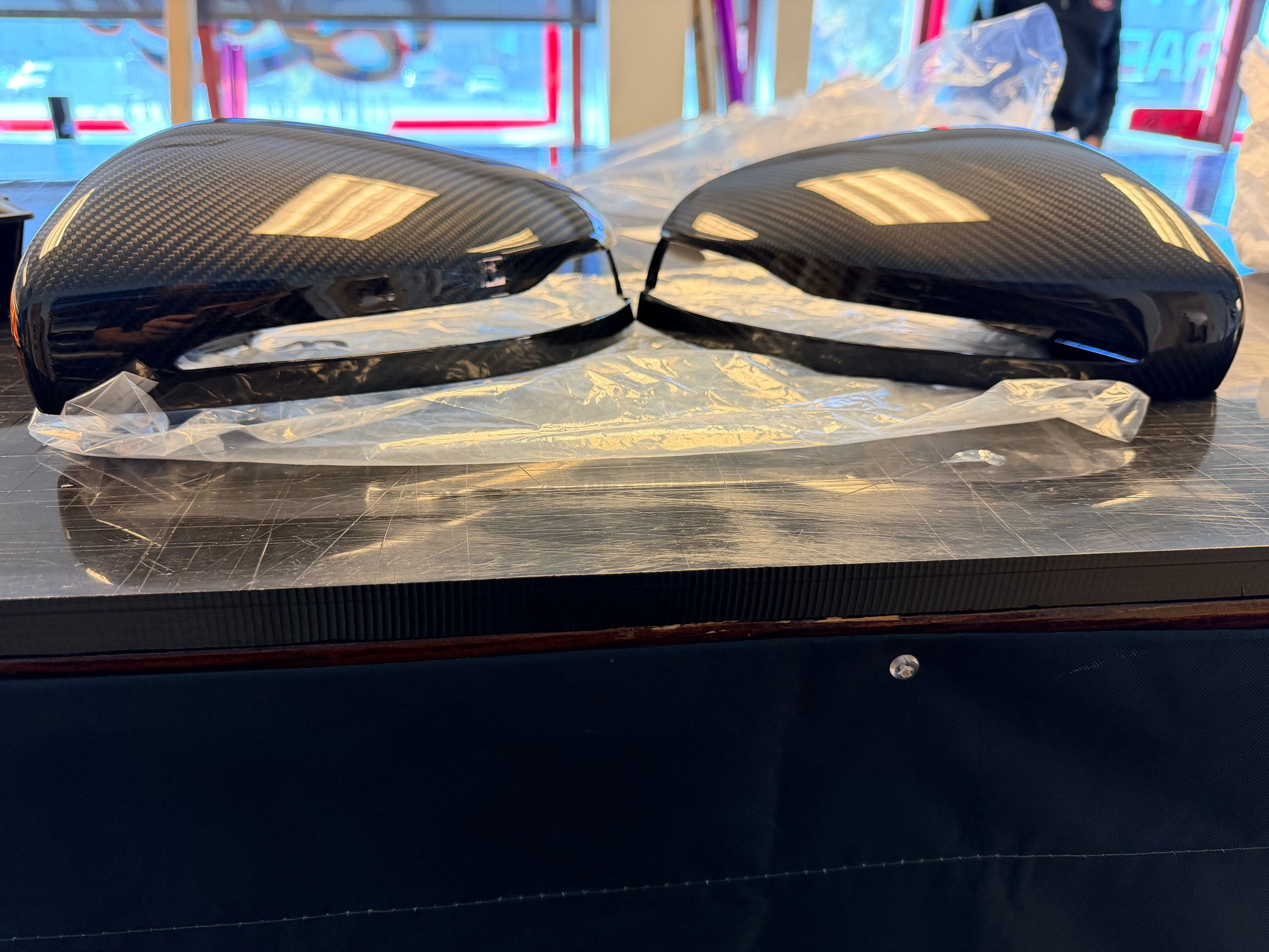 Accessories - Real Carbon fiber mirror caps - New - 2020 to 2025 Mercedes-Benz GLE63 AMG S - Chesterfield, MO 63005, United States