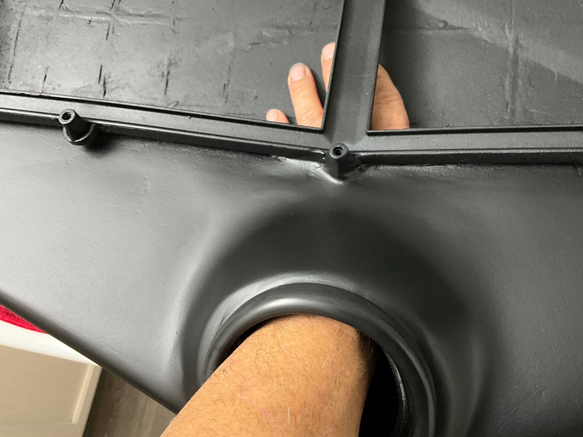 Try sticking your hand in the oem box. My box will allow so much more air to go to the engine. 