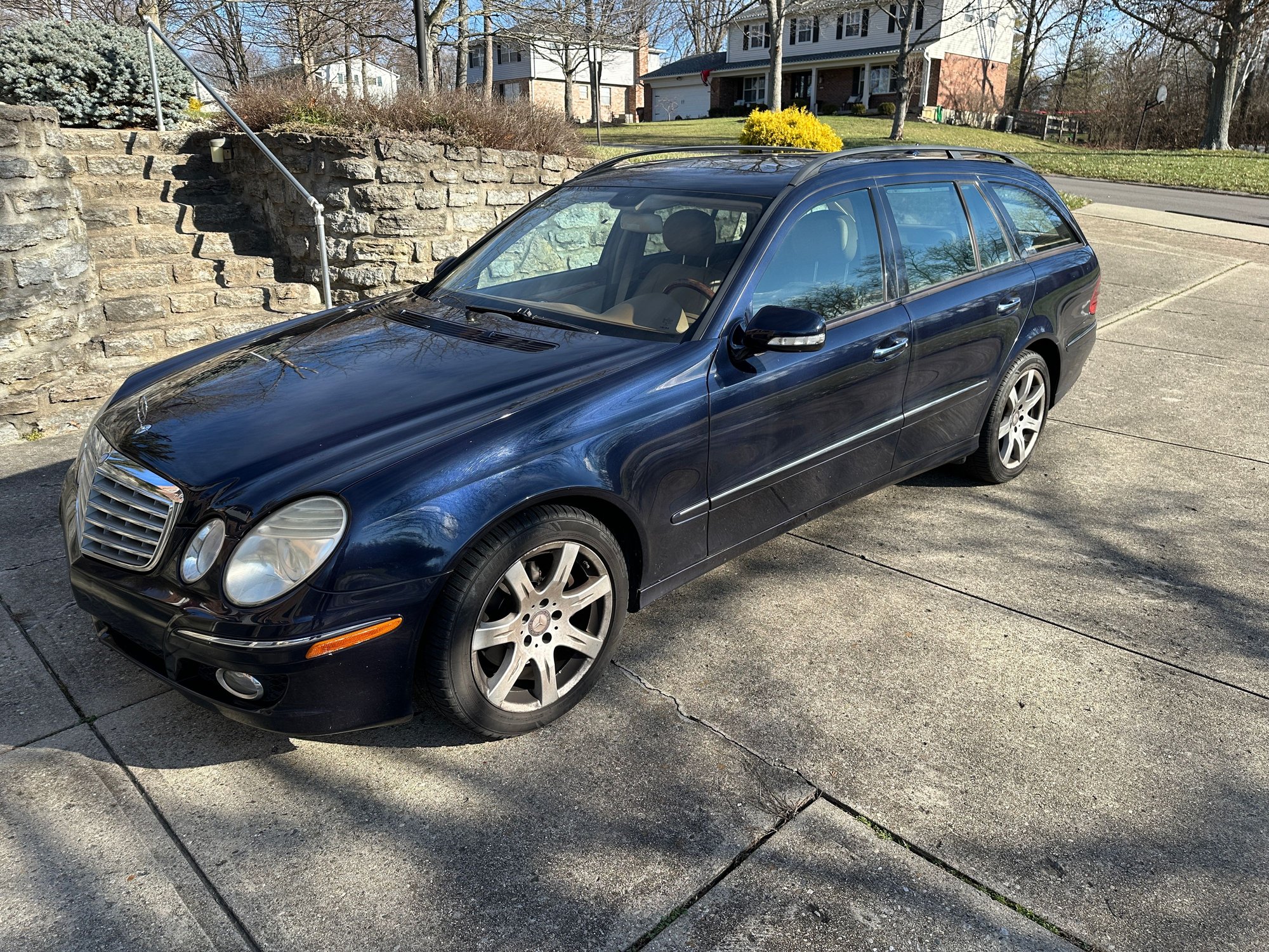 2008 Mercedes-Benz E350 - 2008 Mercedes E350 Wagon - Used - VIN WDBUH87X28B255145 - 152,900 Miles - 6 cyl - AWD - Automatic - Wagon - Blue - Cincinnati, OH 45242, United States