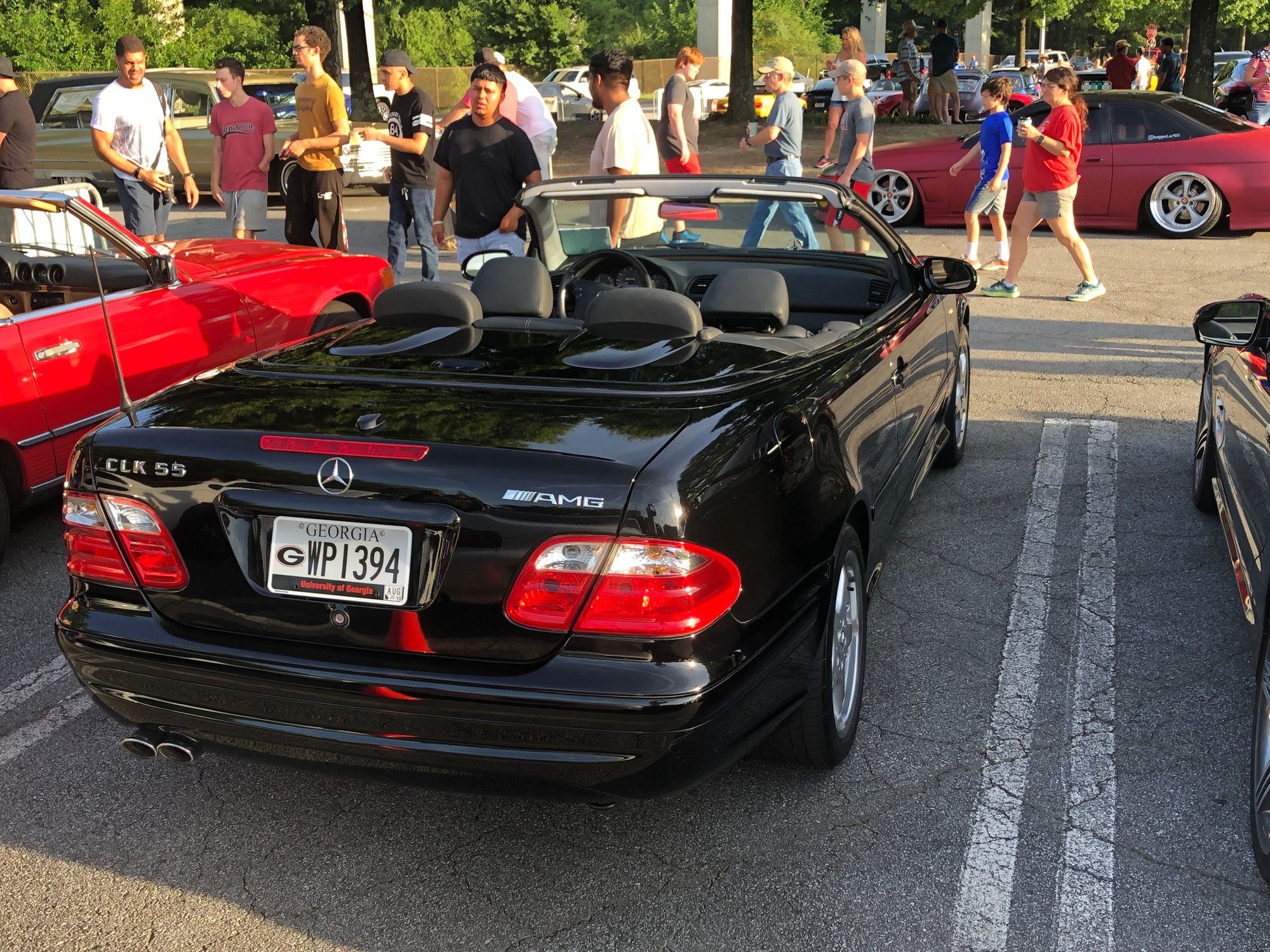 2002 Mercedes-Benz CLK55 AMG - CLK55 AMG Cabriolet, babied, always garaged, documented, all OEM, all AMG - Used - VIN WBBLK74G42T118396 - 77,000 Miles - 8 cyl - 2WD - Automatic - Convertible - Black - Atlanta, GA 30086, United States