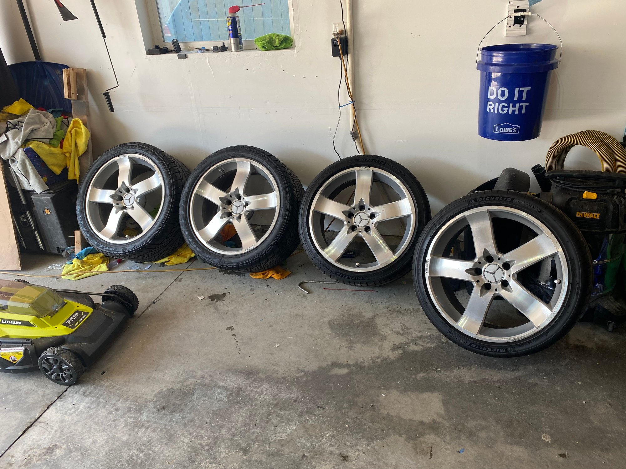 Wheels and Tires/Axles - Rare 19inch Lorinser RS5 set 8.5 & 9.5 x 19 ET38 5x112 1800 OBO - Used - 1995 to 2018 Mercedes-Benz All Models - South Jordan, UT 84009, United States