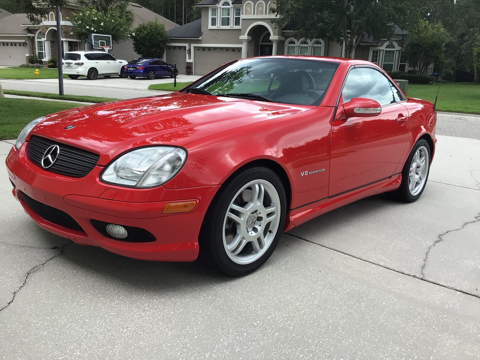 2002 Mercedes-Benz SLK32 AMG - Super low milage SLK32 AMG for sale - Used - VIN WDBKK66F92F258095 - 16,000 Miles - 6 cyl - 2WD - Automatic - Convertible - Red - Saint Johns, FL 32259, United States