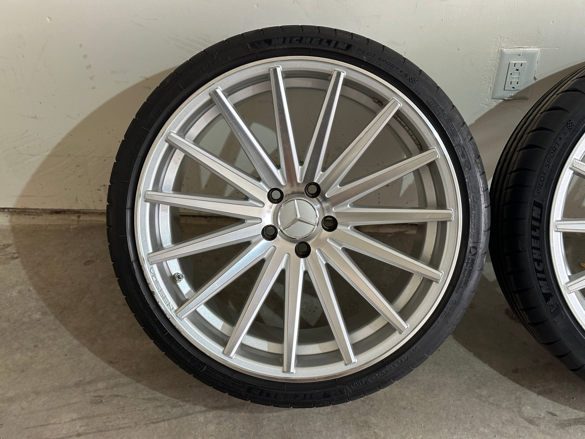 Wheels and Tires/Axles - Vossen 20" VFF-2 Wheels with Michelin Tires - Used - -1 to 0 Mercedes-Benz All Models - Broomfield, CO 80020, United States