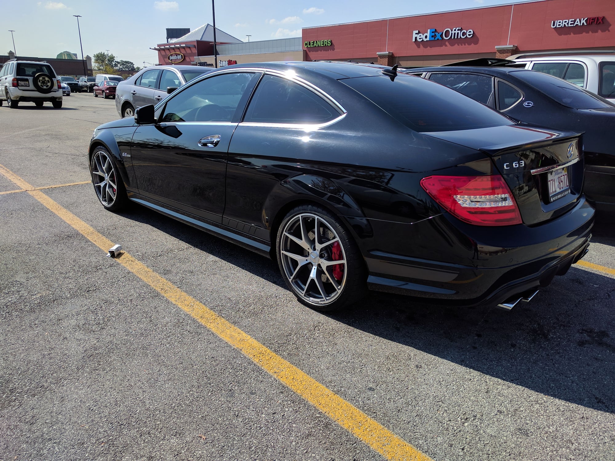 2014 Mercedes-Benz C63 AMG - 2014 Mercedes Benz C63 507 - Used - VIN WDDGJ7HB2EG171346 - 47,000 Miles - 8 cyl - 2WD - Automatic - Coupe - Black - Chicago, IL 60661, United States