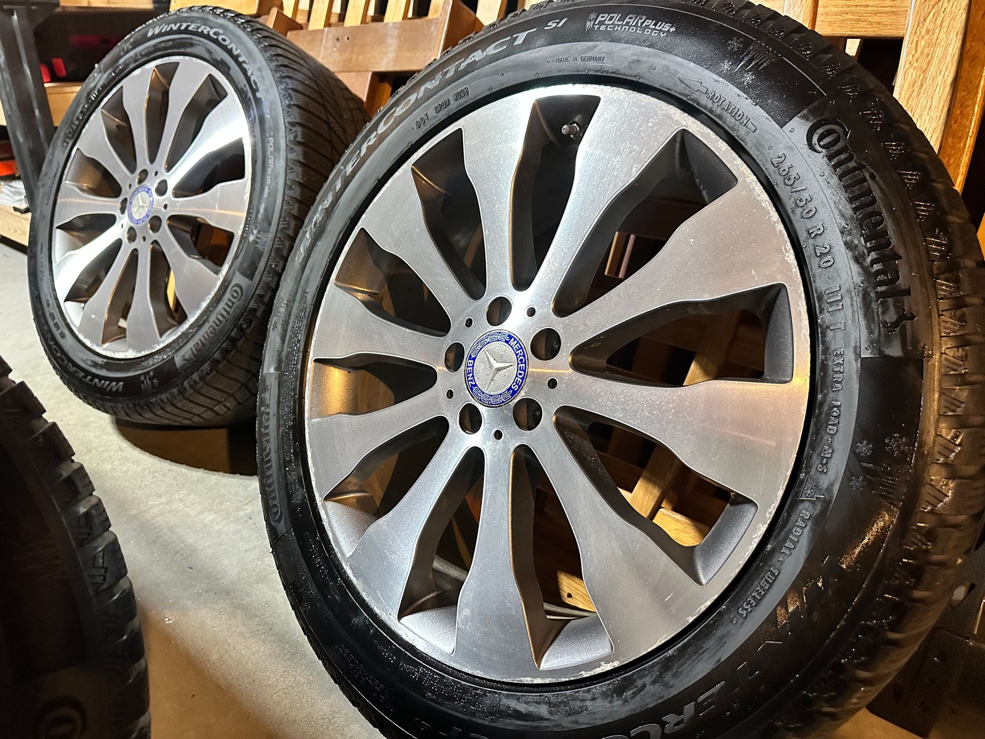 Wheels and Tires/Axles - GL / GLS Rims and Winter Tires (GLS 450, GL 450, GL 350) - Used - 2013 to 2025 Mercedes-Benz GLS450 - Tynsgboro, MA 01854, United States