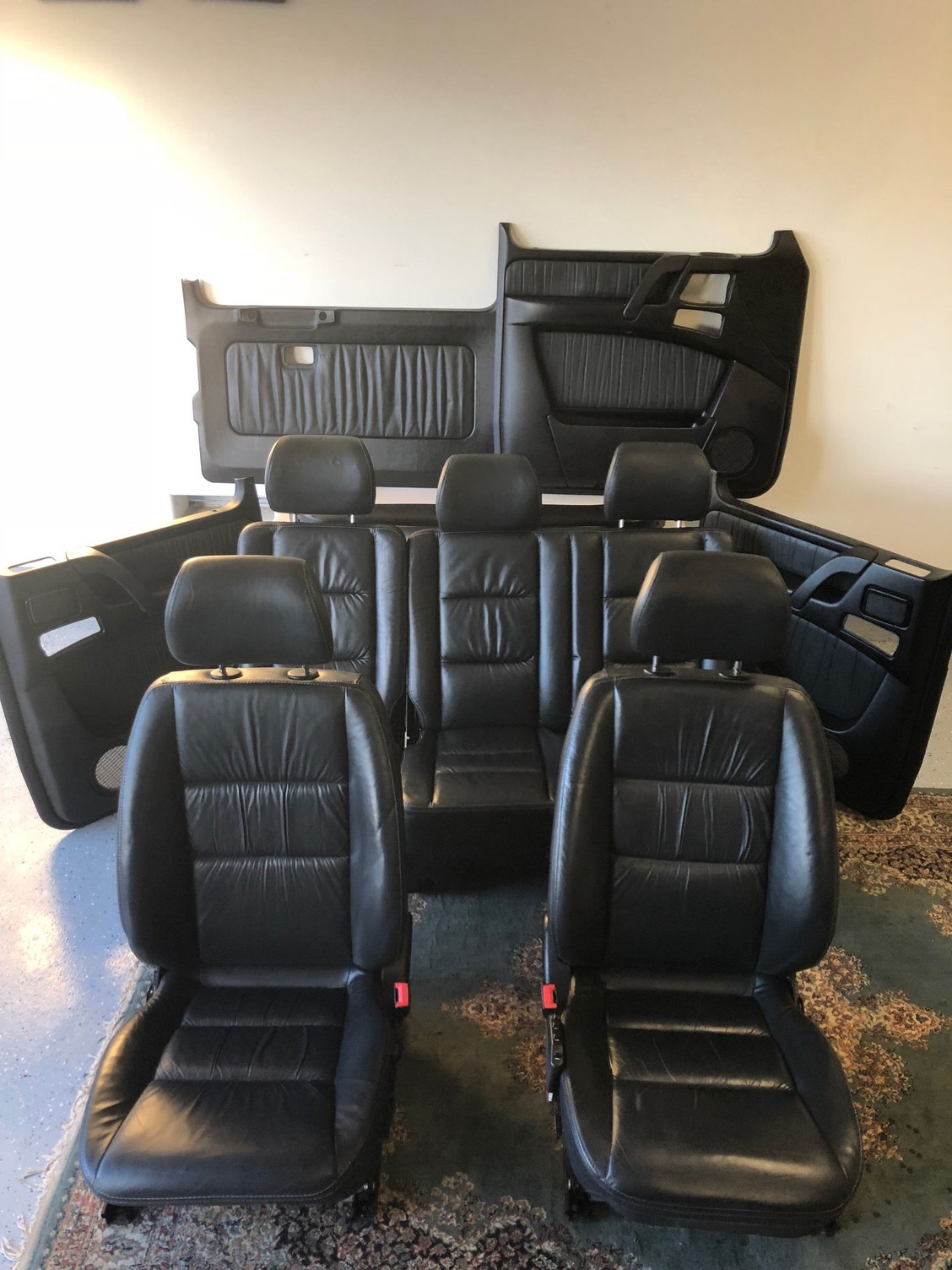 Interior/Upholstery - Mercedes G Wagen w463 Complete Designo Interior - front/rear seats and door panels - Used - 2005 to 2007 Mercedes-Benz G55 AMG - Costa Mesa, CA 92627, United States