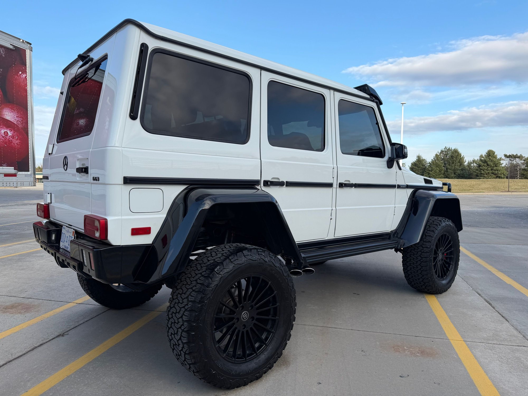 2016 Mercedes-Benz G63 AMG - 2016 Mercedes Benz G63 AMG 4 by 4 Squared Brabus parts Tibus portal axles - Used - VIN WDCYC7DF4GX252220 - 45,000 Miles - 8 cyl - White - Rochester Hills, MI 48307, United States