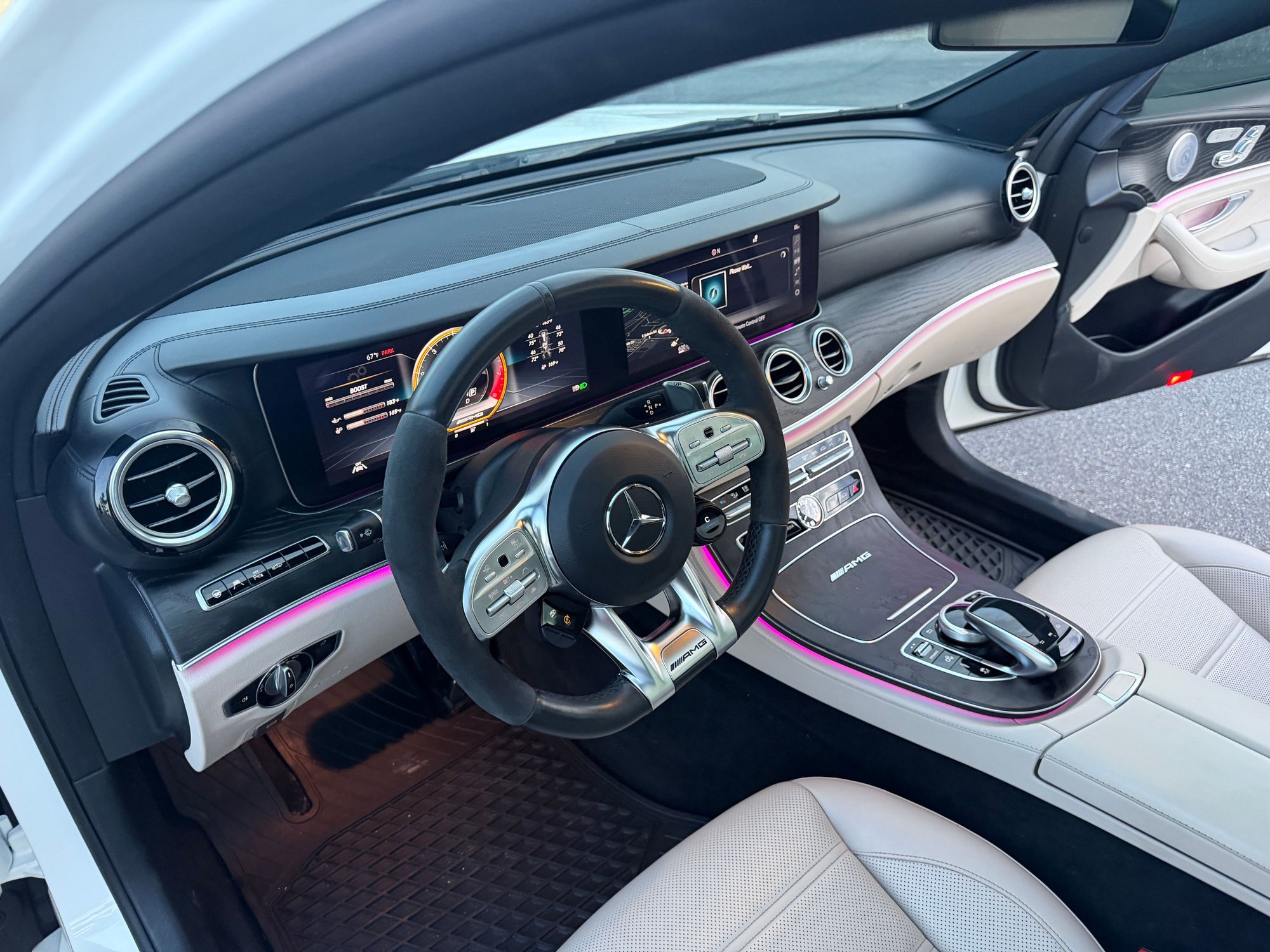 2020 Mercedes-Benz E63 AMG S - 2020 Mercedes Benz E63 AMG S - Used - VIN WDDZF8KB0LA714962 - 64,000 Miles - 8 cyl - AWD - Automatic - Sedan - White - Rochester Hills, MI 48307, United States