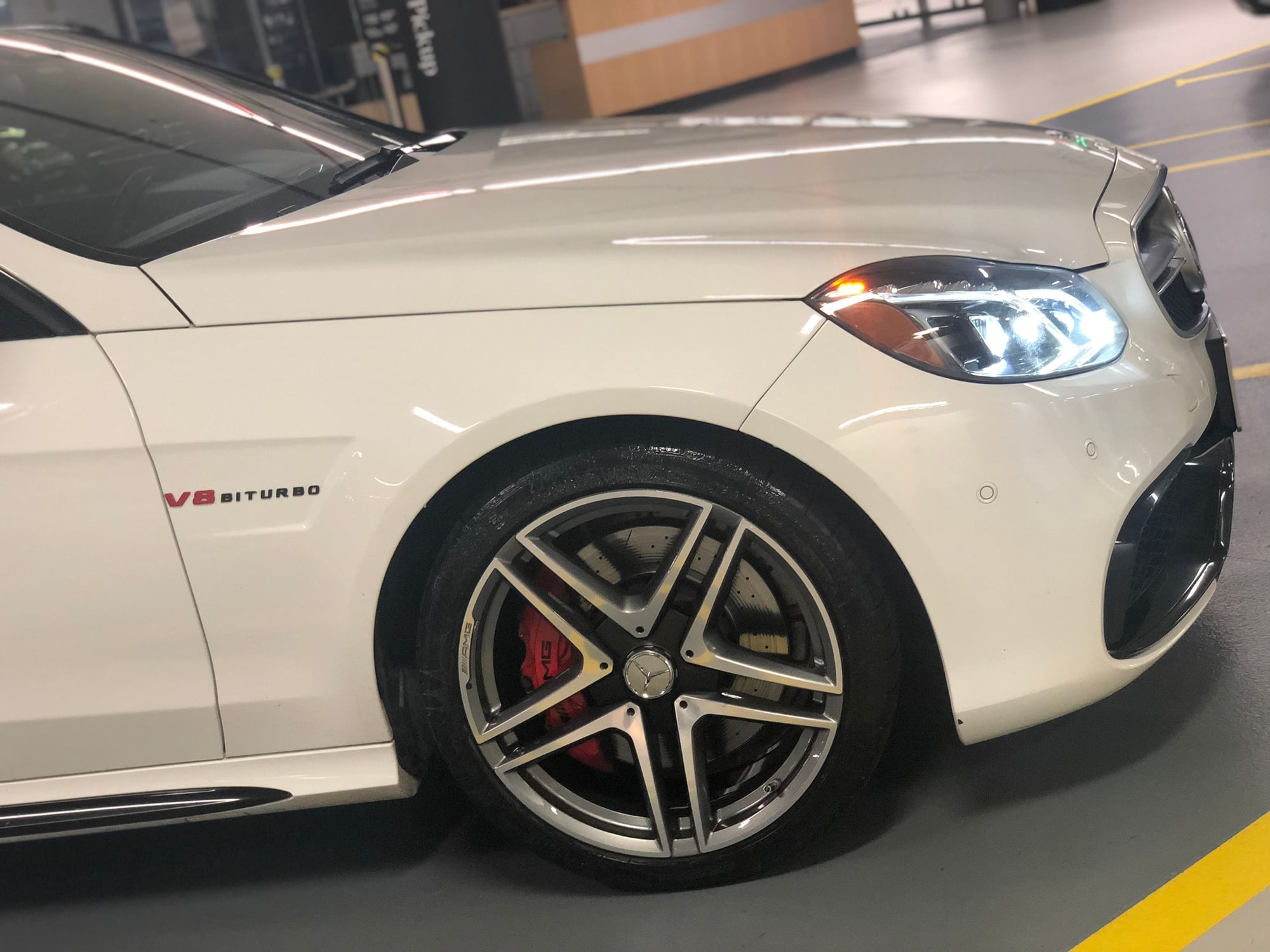 Wheels and Tires/Axles - like new oem 19" wheels and michelin pilot super sport tires - Used - 2010 to 2016 Mercedes-Benz E63 AMG S - Queens, NY 11368, United States